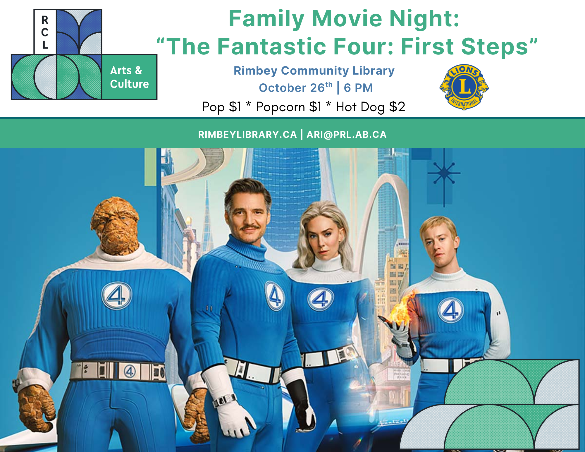Movie Night : The Fantastic 4 First Steps
