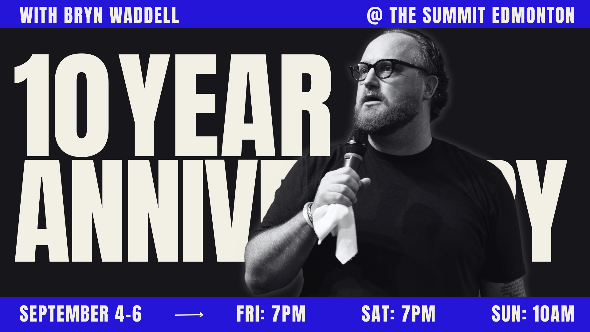 10 year Anniversary Conference - Saturday Night