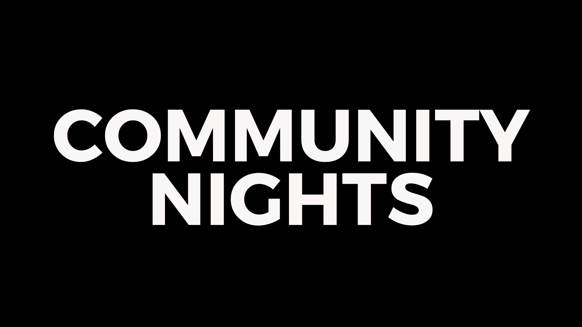 Summit Community Night