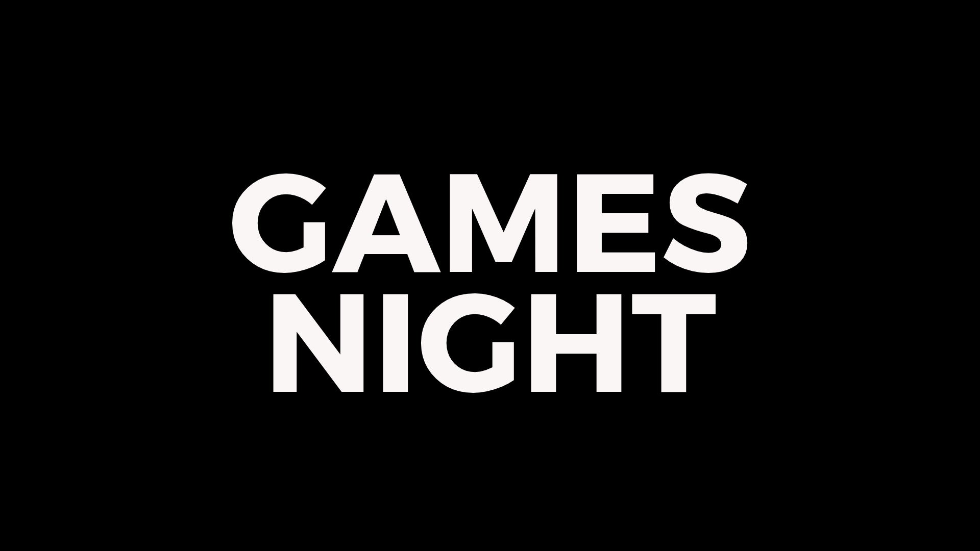 Games Night @ The Heberts