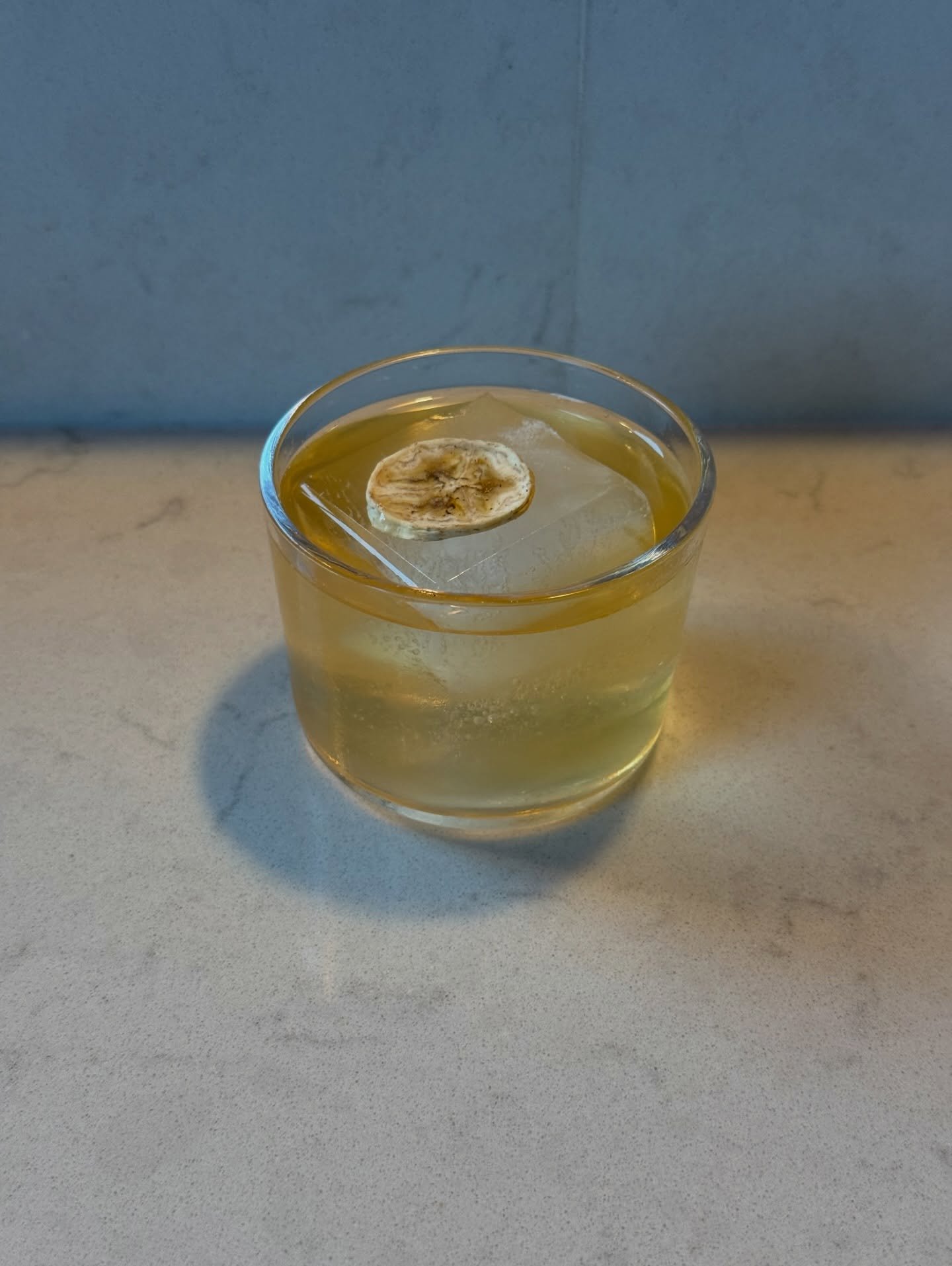 We&rsquo;re batching one of our newest cocktails: Gift of the Pirate King.

Barrel-aged cacha&ccedil;a layered with banana liqueur and turbinado banana oleo-saccharum, brightened with fresh lemon and Angostura bitters &mdash; then milk clarified for 