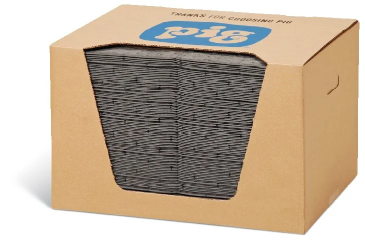 PIG® Absorbent Mat Pads in Dispenser Box - ABS510