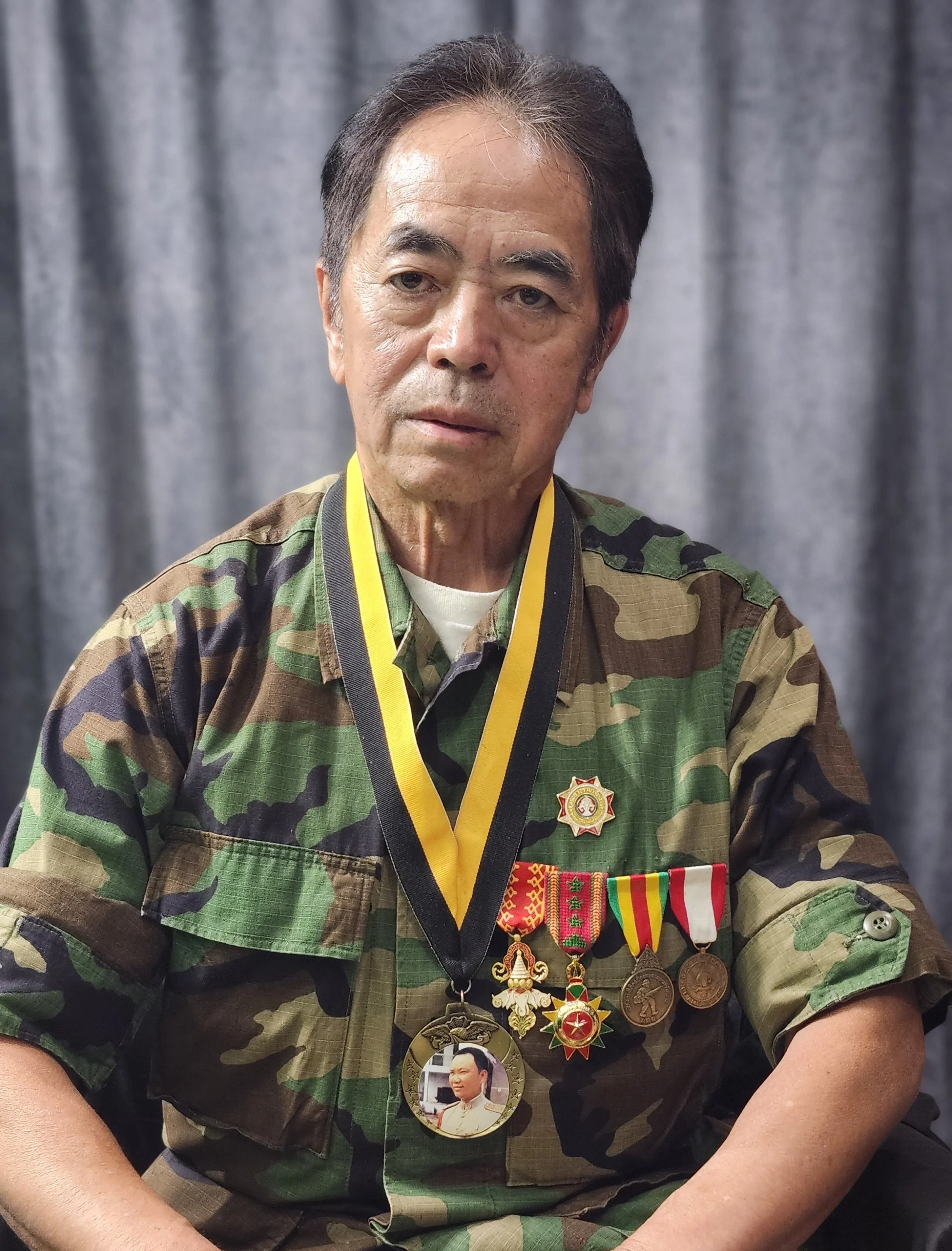 Mr. Tong Yer Vang, ADC soldier then joined
 GM28, Retired