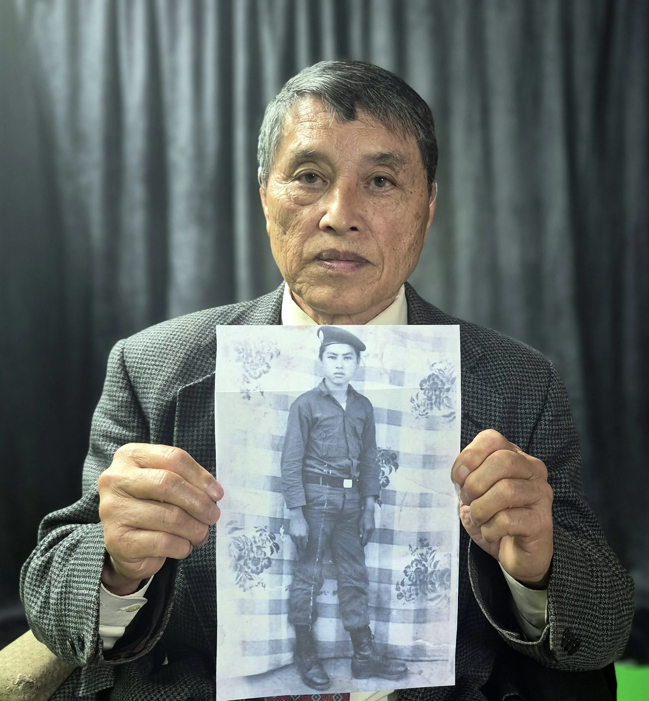 Mr. Pao P. Vang-Xiong, former Large Artillery Unit commander, Retired