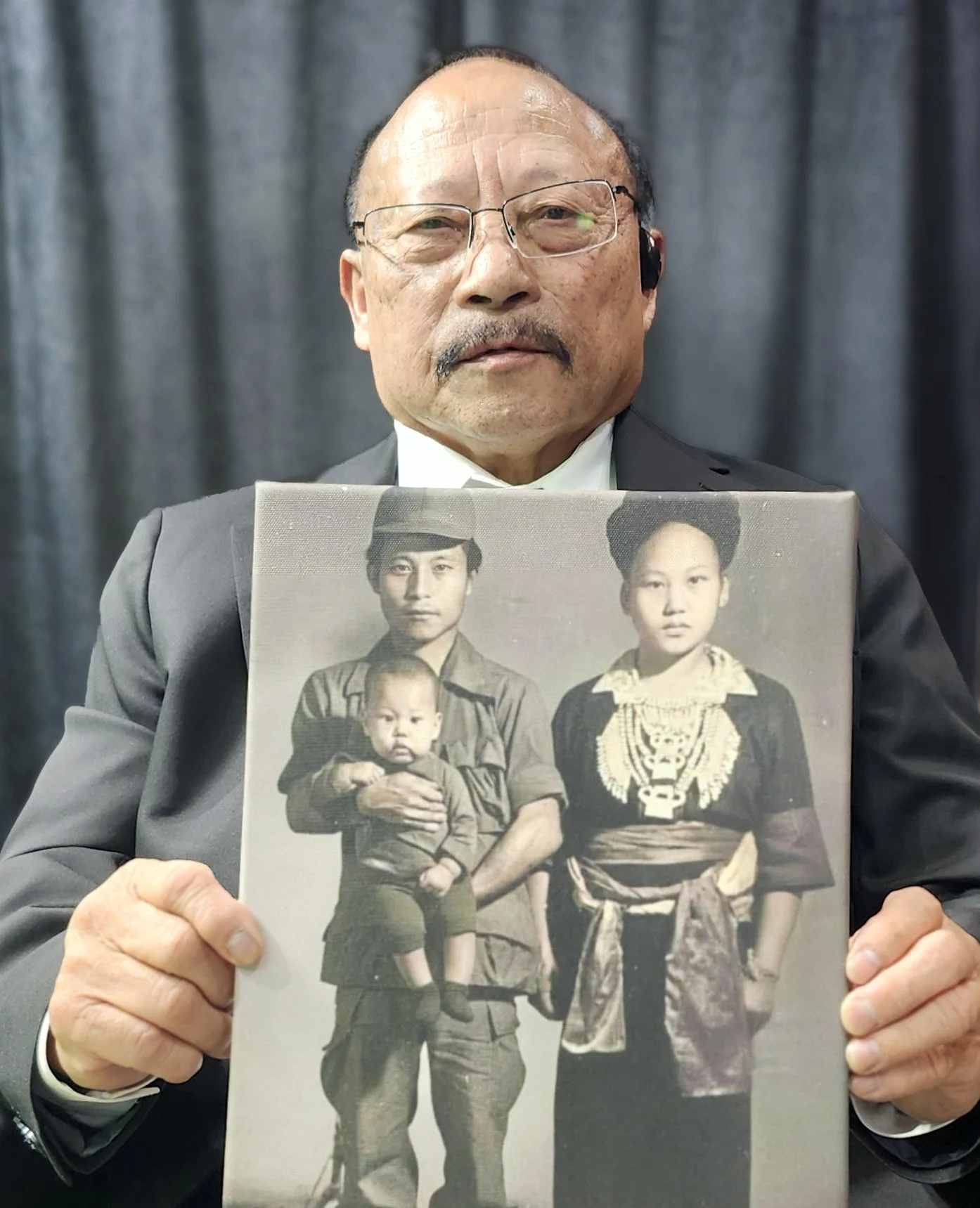 1st Lt. Doua Chuexang Yang, Communications, Retired