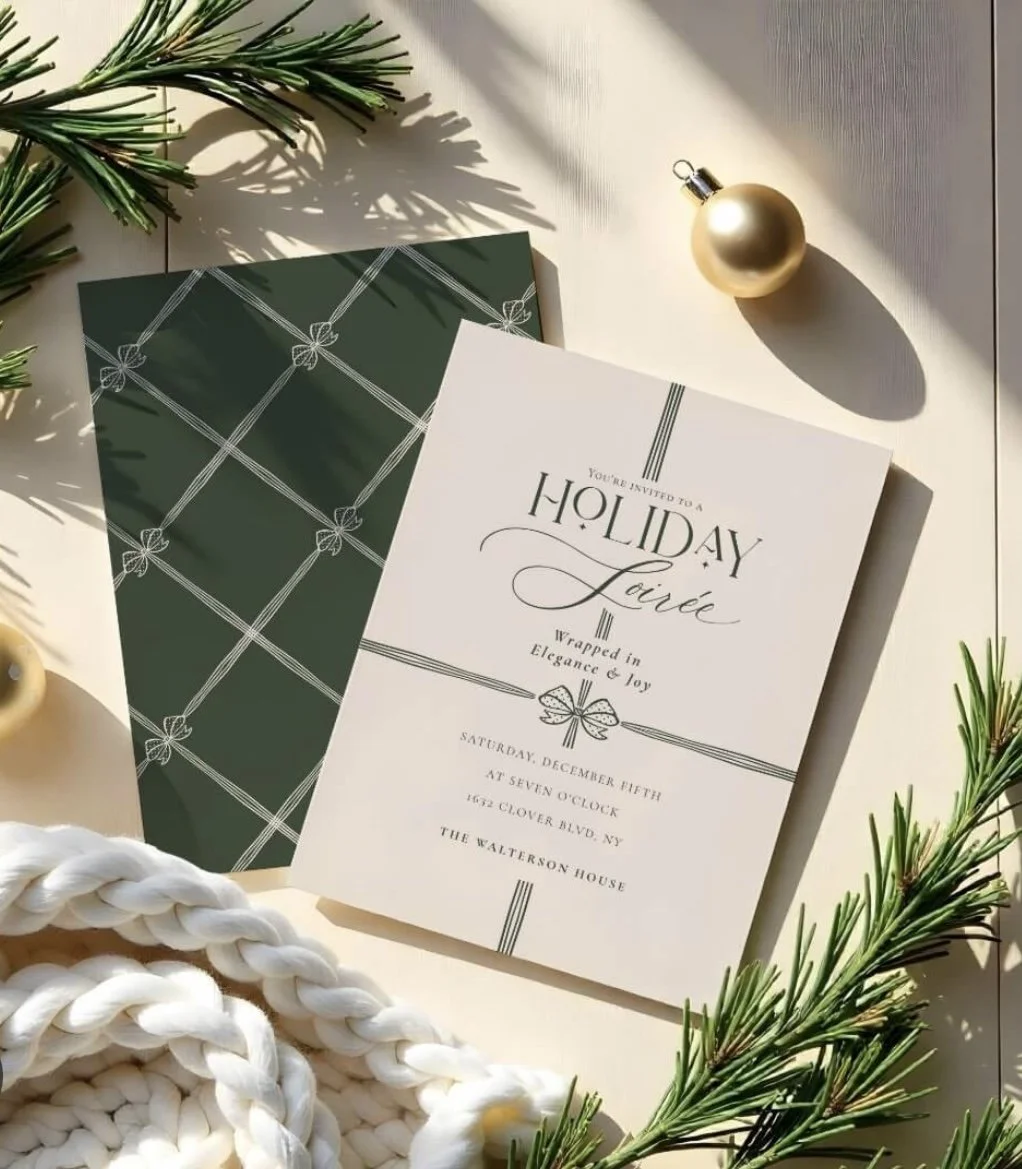 Design the Perfect Cocktail Party Invitation: Holiday Edition