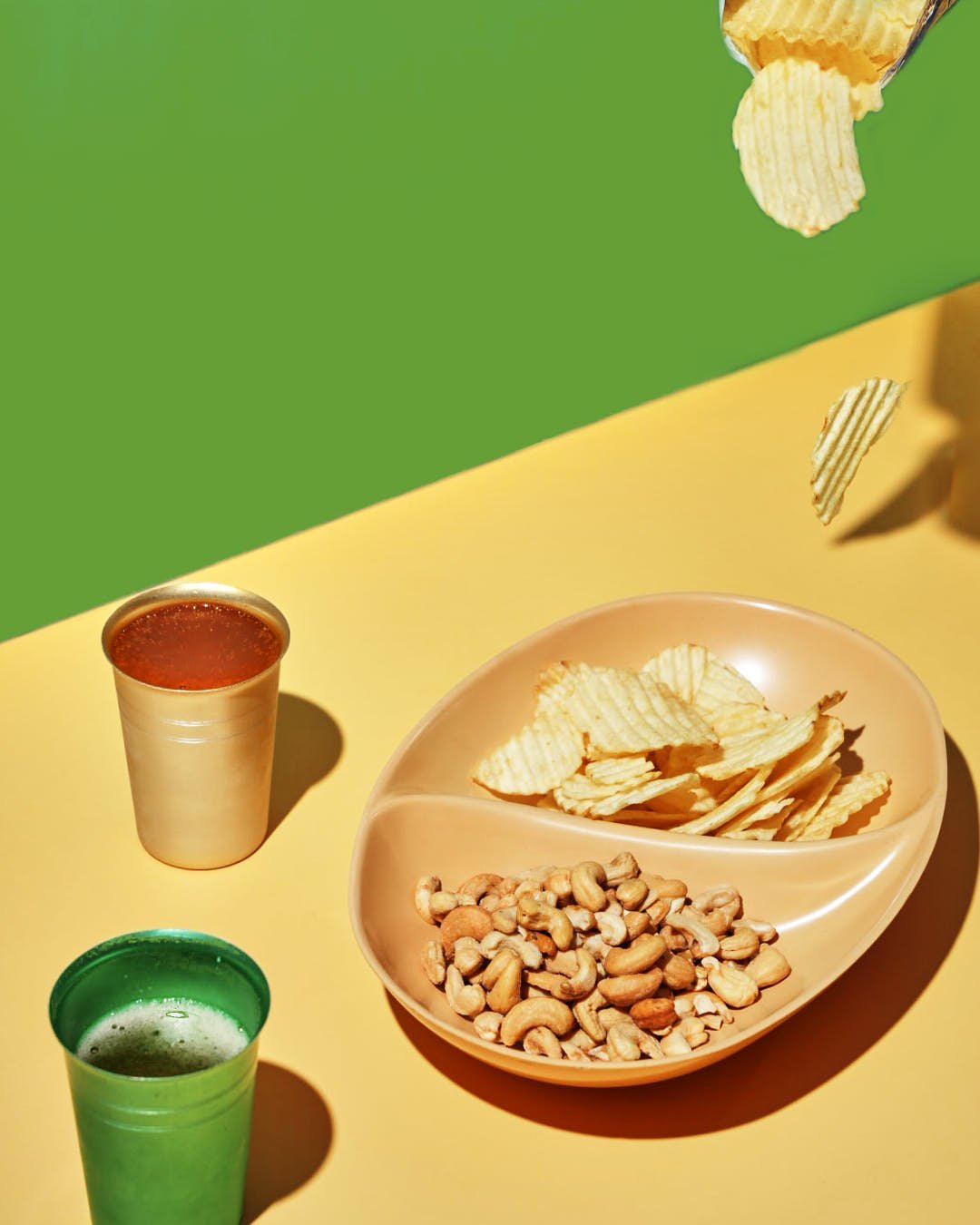 Snacktime with retro props by Jan - The Resilient Creative - Food Photographer in Far North Queensland Australia