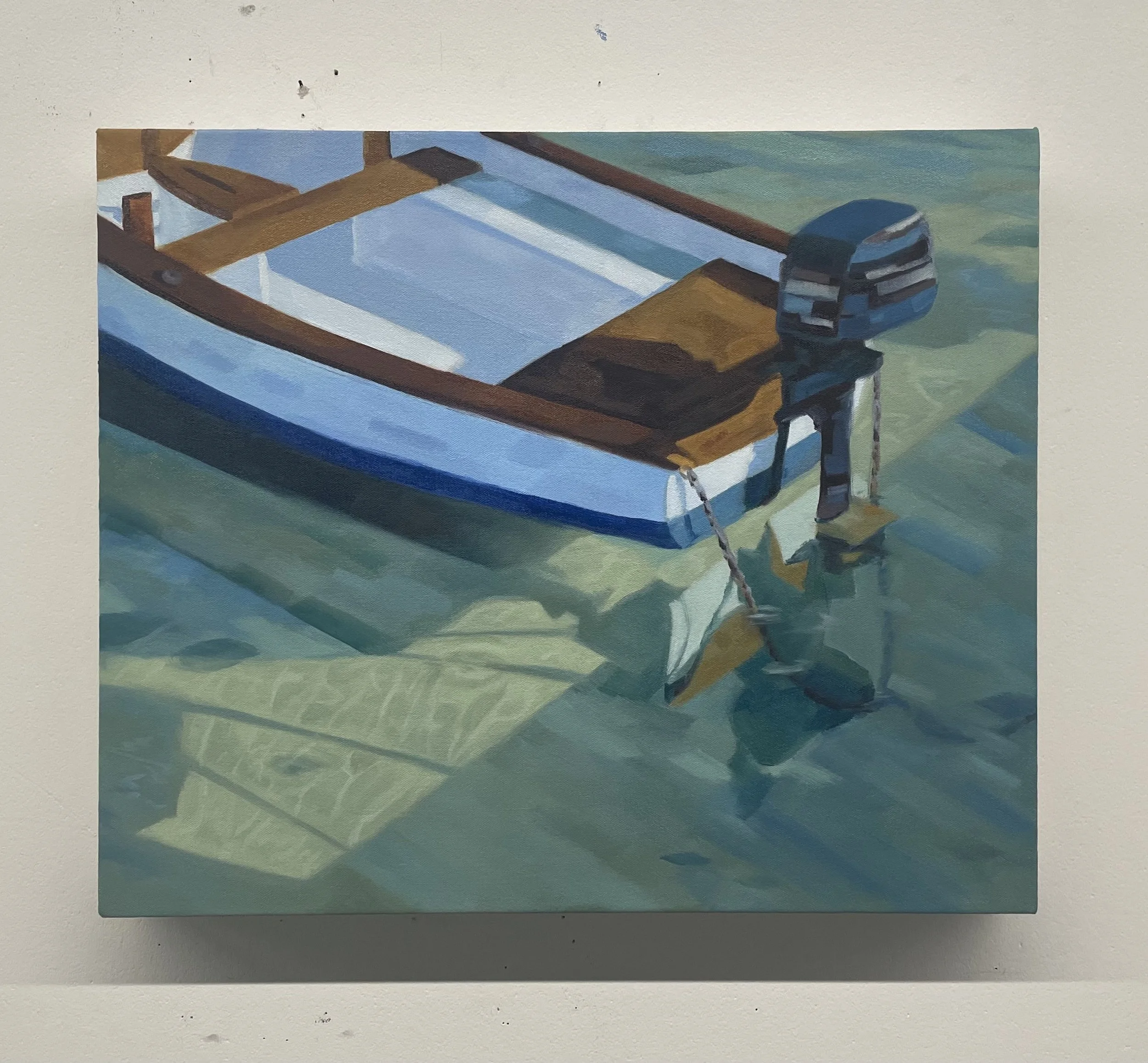 Clarity. Oil on canvas. 20" x 17". 2025.