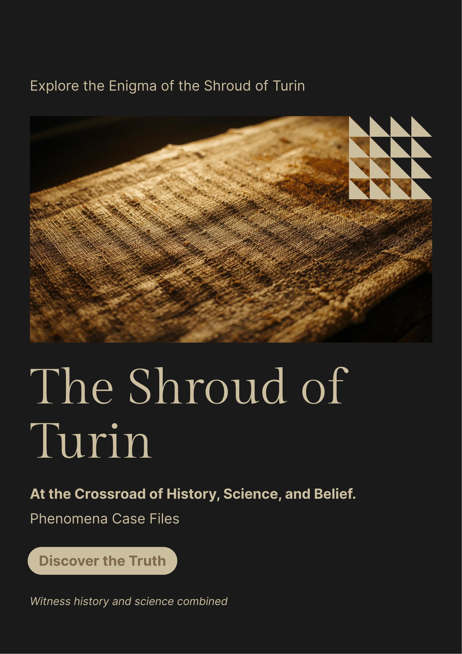 The Shroud of Turin - The New Evidence