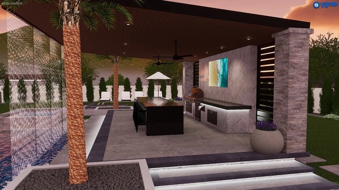 3D Rendering Landscape Designs — Phoenix