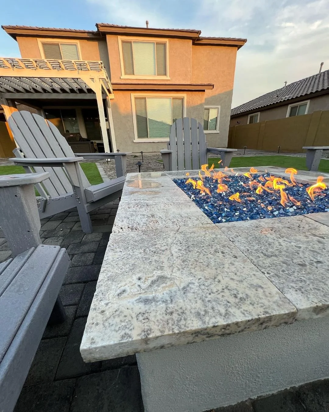 Image showcasing Fire Pit & Fireplace Install Services — Phoenix
