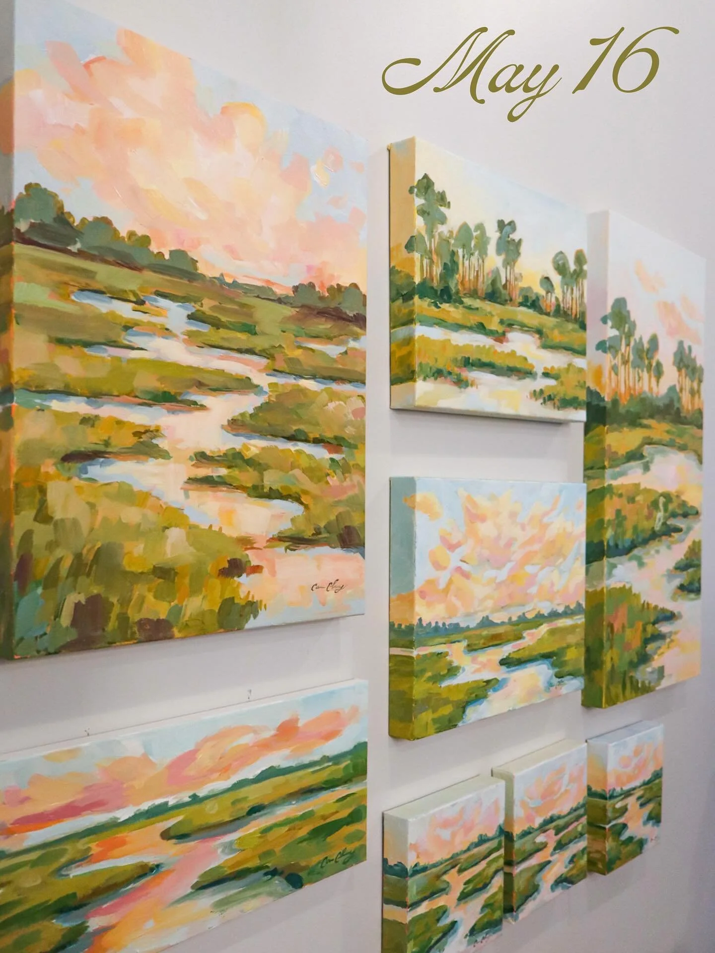 LOWCOUNTRY LANDSCAPES

Coming out May 16!

I am so excited to officially release my Lowcountry Landscapes on May 16! There will be 11 paintings and 5 prints! 

This series is inspired by the many trips to Charleston and Hilton Head. I remember growin