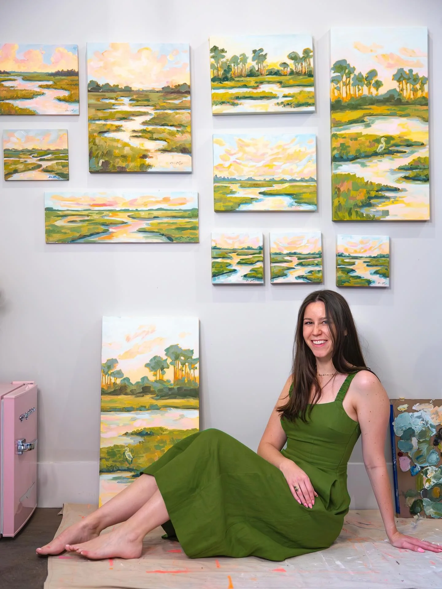 Lowcountry landscapes is officially live!! 

Go see my website for all the available paintings and prints! I will also be bringing this collection to a pop-up in South Carolina @rachelloomisliving on Thursday May 21 from 11-3!

#oilpainting #marshpai