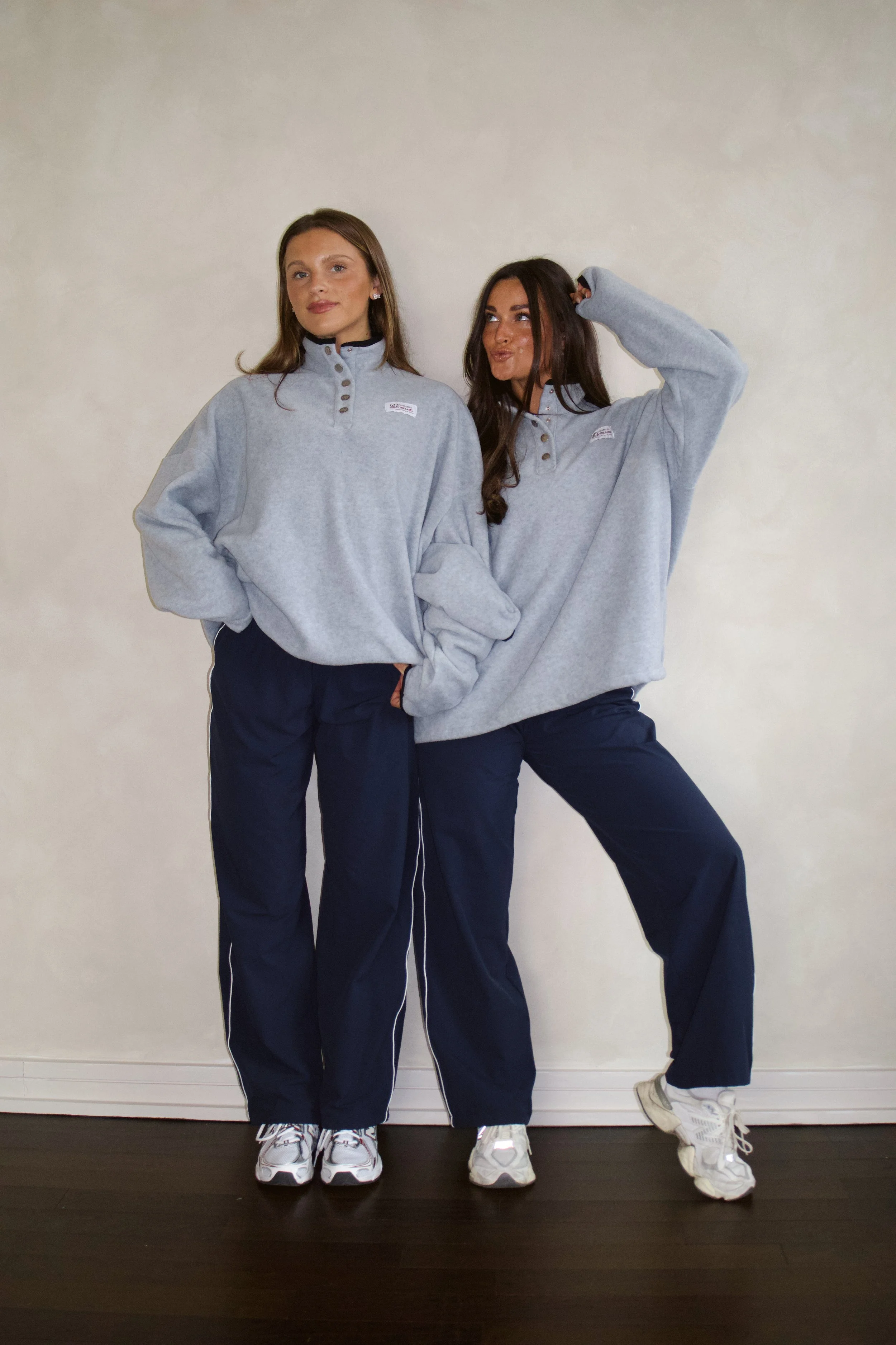 GFF Gray Snap Fleece