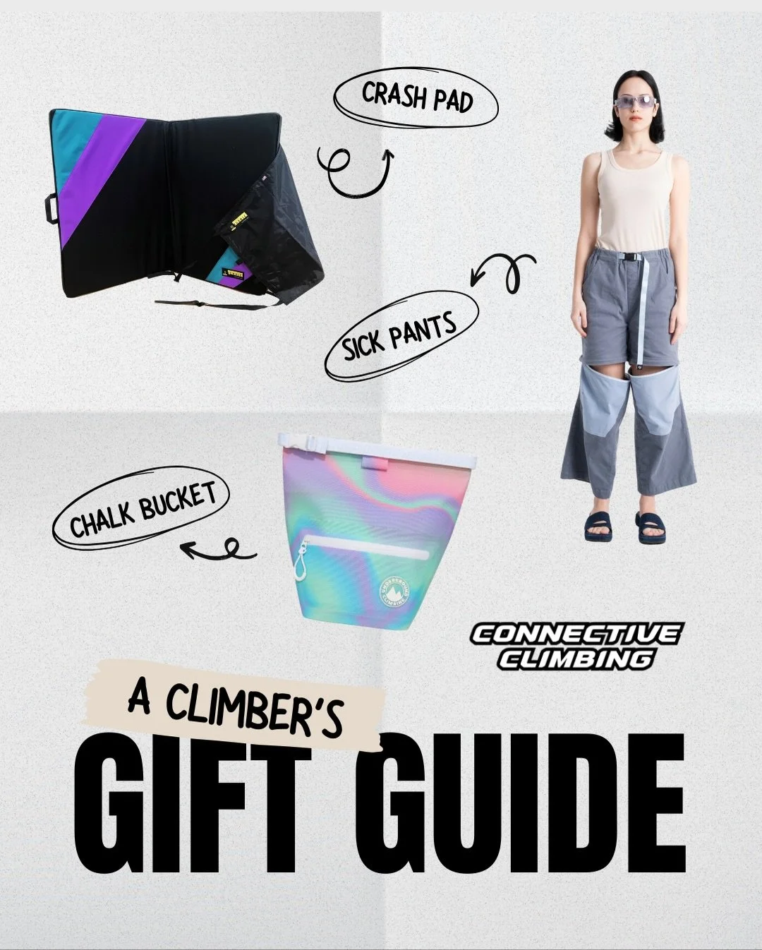 Did I forget anything? The gift guide EVERY climber needs. Here&rsquo;s some holiday gift ideas if you&rsquo;re stumped on what to get the climber(s) in your life.

Almost all of these products are things we&rsquo;ve tried/used ourselves. Whereas the