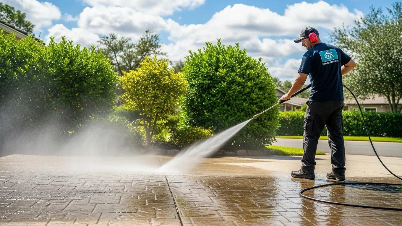Professional Driveway Washing Services Near You: Expert Power Washing and Concrete Cleaning Solutions