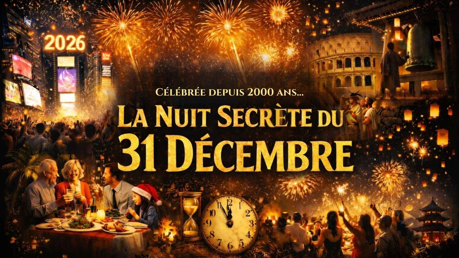Réveillon du 31 décembre : l’histoire secrète de la nuit la plus festive de l’année