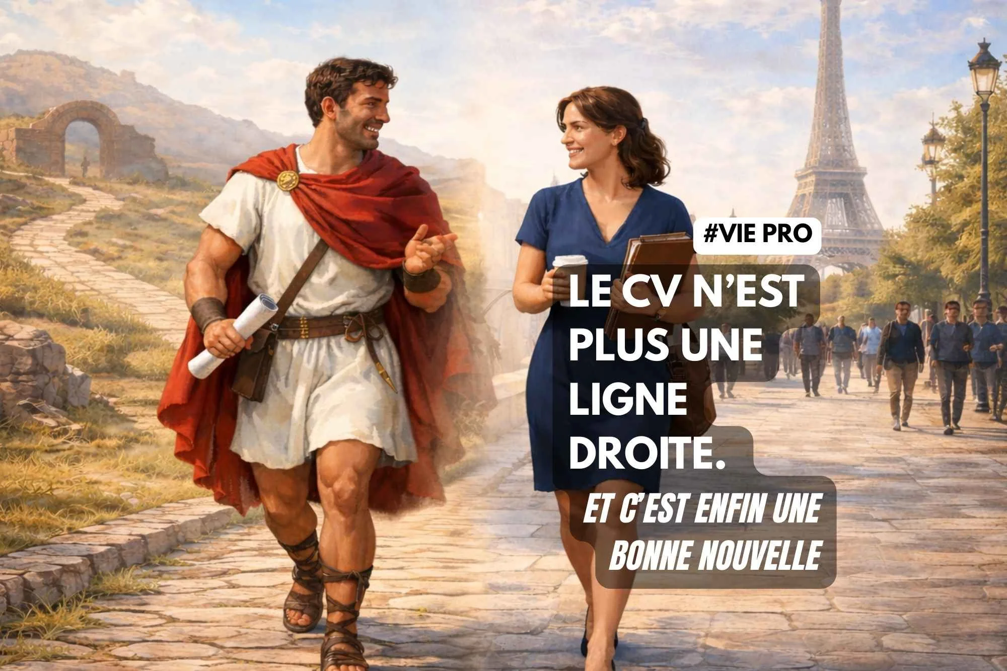 Le CV n’est plus une ligne droite. Et c’est enfin une bonne nouvelle.