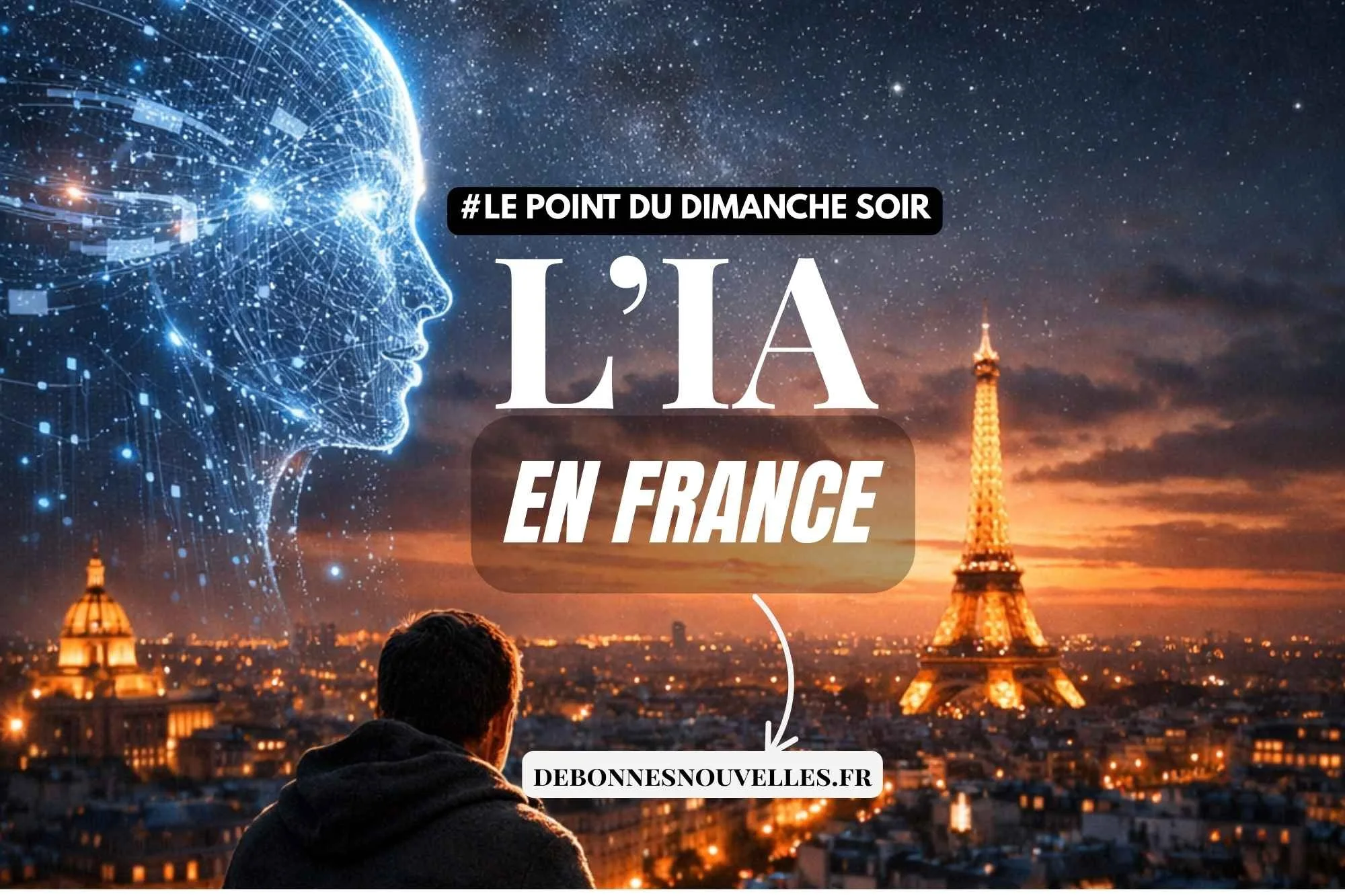 Le point du dimanche soir : l’Intelligence Artificielle transforme déjà la vie quotidienne en France.