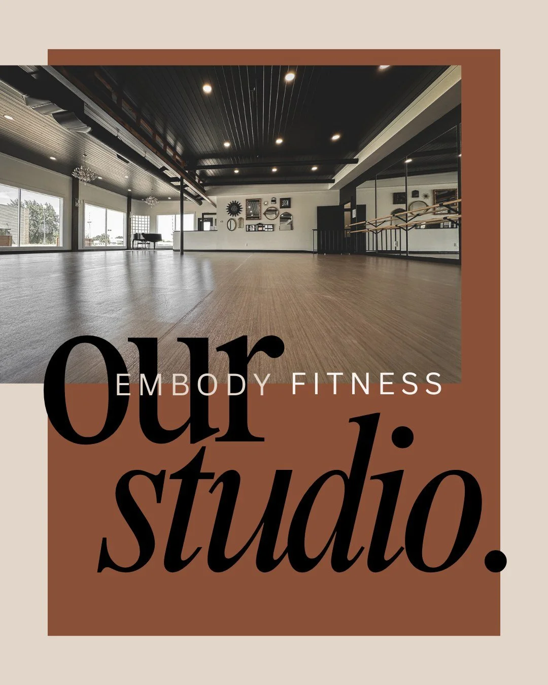 Designed with intention, our fitness studio in downtown Fruitland gives you room to breathe, move, and focus 🧘&zwj;♀️ With ample space, an elegant, calming aesthetic, and a layout that helps you truly get in the zone, our studio is built to support 