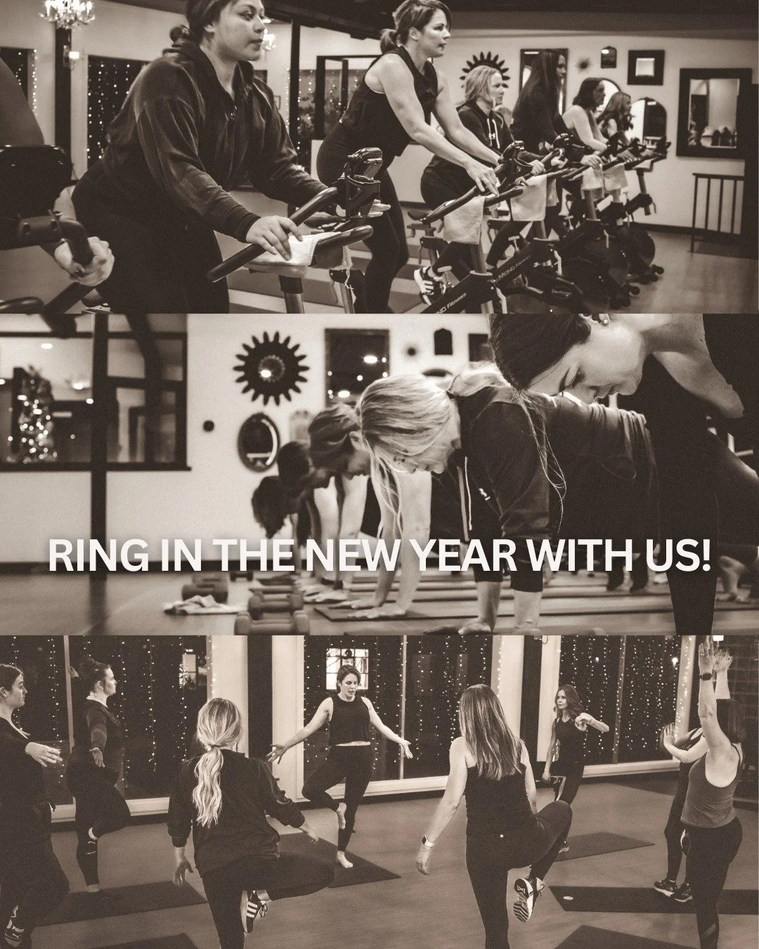 There&rsquo;s something powerful about starting the year in motion.
Getting your heart rate up.
Getting your blood flowing.
Clearing your mind.
And turning intention into action.

Join us January 1st at 9:30 AM for a special Cycle Sculpt + IronMat + 