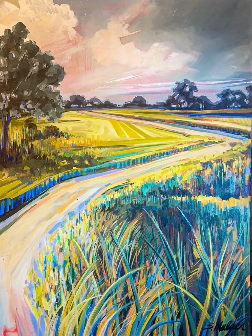 &ldquo;Where the Skies Are Blue&rdquo; - 36x48 inch  headed to Minnehaha Country Club for 1 year as a part of their masters show.  Humbling to be invited, and grateful to be in such great company. If you&rsquo;re at the club sometime look for this pi