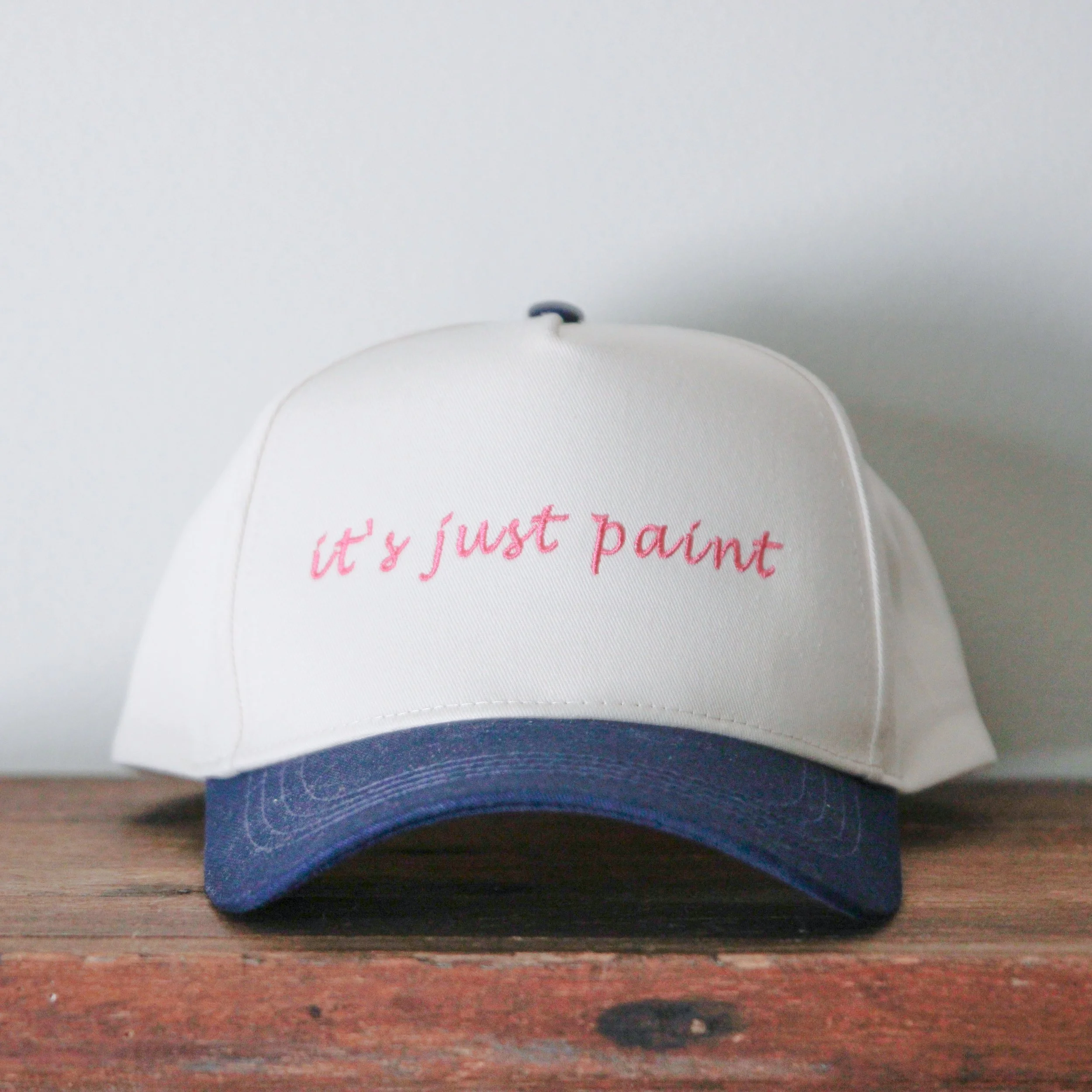"It's Just Paint" PINK hat