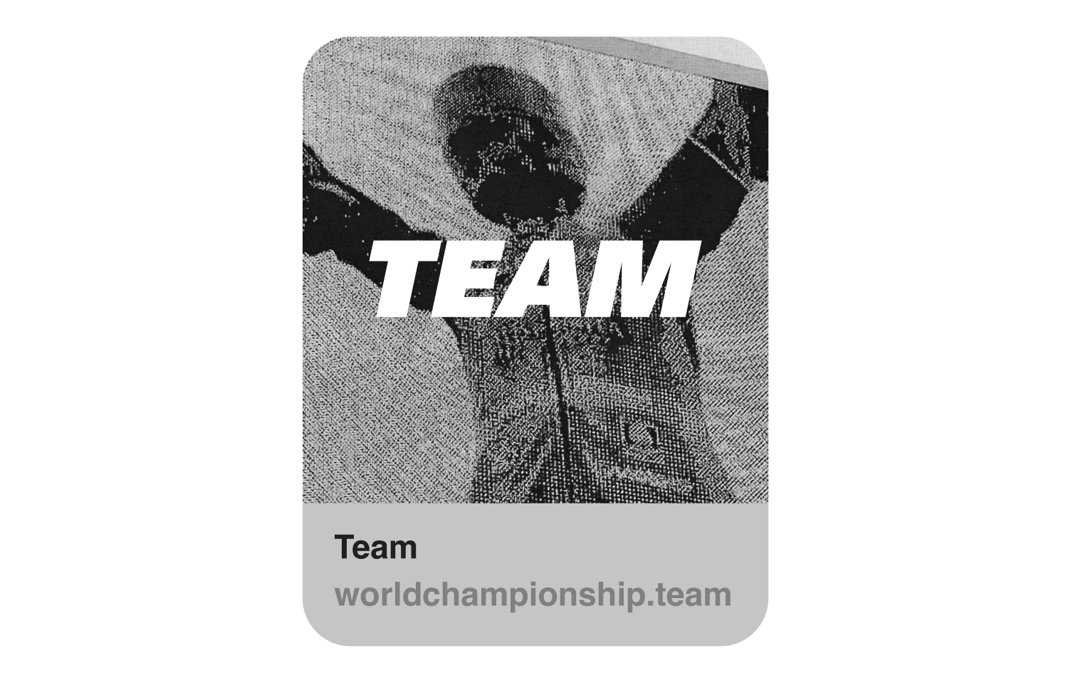 Team
Visual Identity, 2025