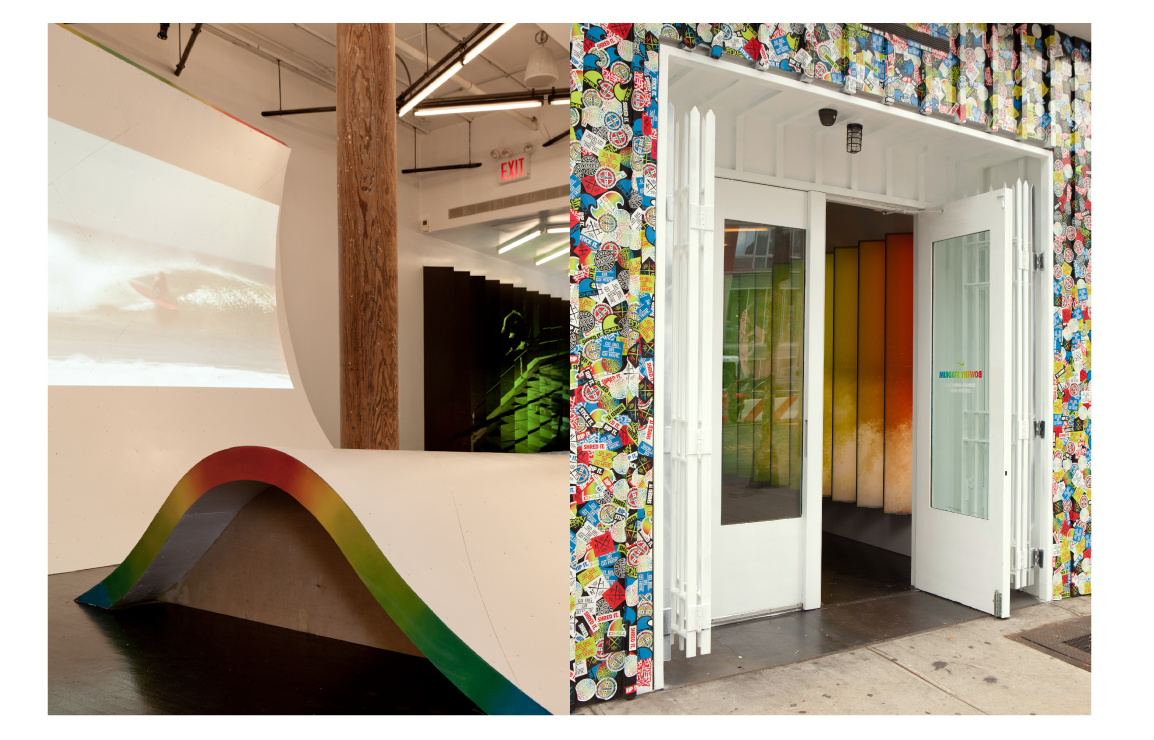 Nike
Skate/Surf Retail Installation, 2011