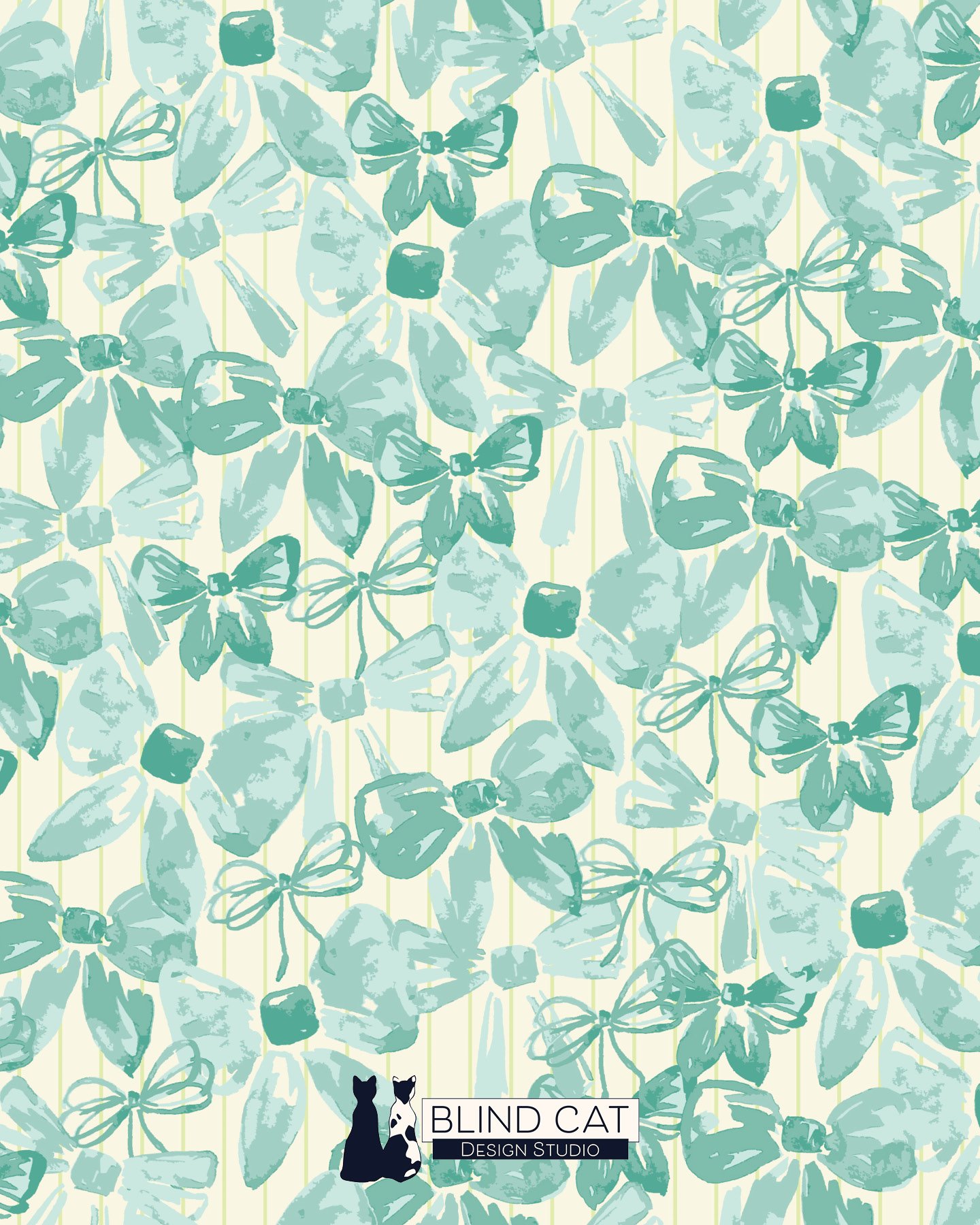 Bow Loops pattern from the Bunny Garden collection

A playful and charming pattern featuring an array of overlapping soft, cheerful watercolor bows.
.
.
.
.
.
#BowLoops #WatercolorBows #WhimsicalDesign #CutePatternDesign #SurfacePatternDesign #Waterc