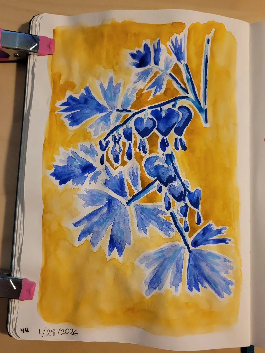 Finally getting back into my sketchbook after a bout of uninspiration for a few months. I'm catching up on a sketchbook bootcamp I signed up for with @thepigeonletters . I'm only a couple prompts in (I'm very behind 😬) and I didn't realize how much 