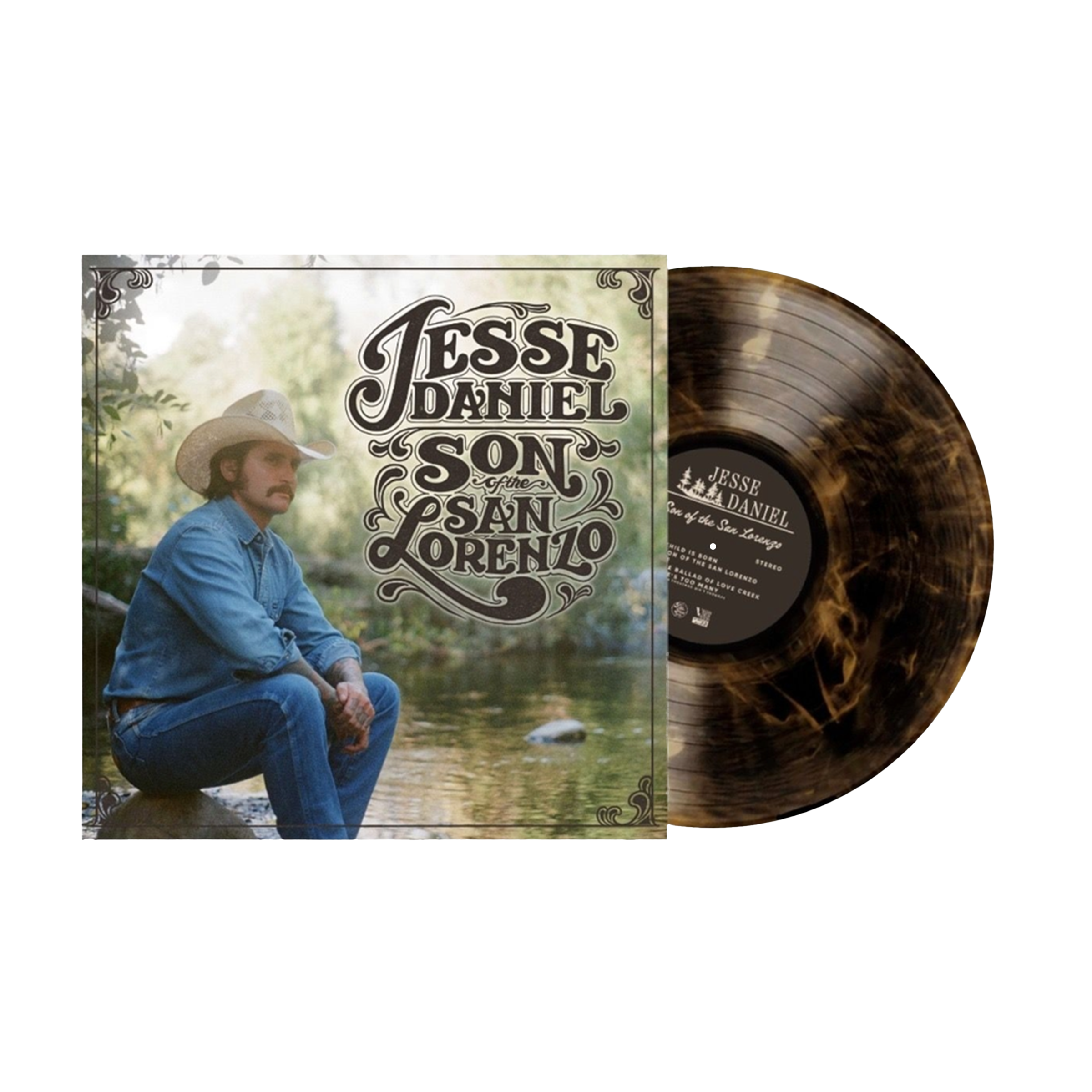 SIGNED REDWOOD BURL VINYL - Son of the San Lorenzo
