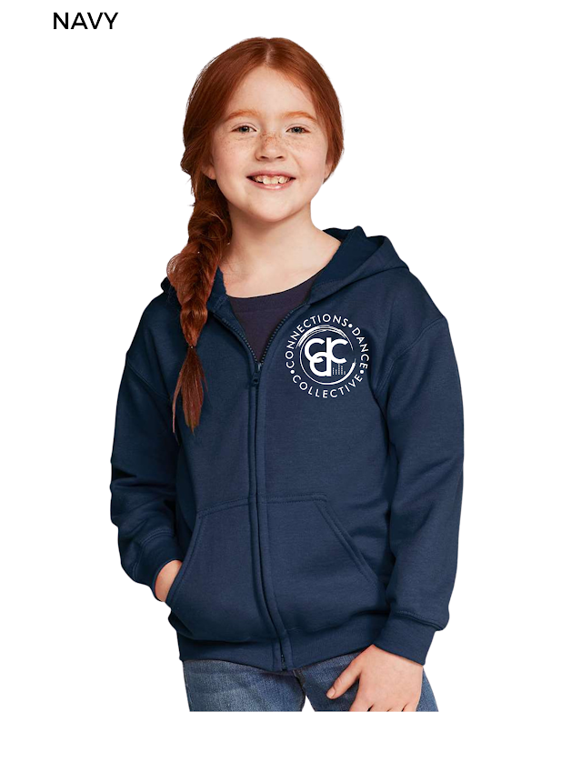 Youth Heavy Blend Gildan Zip Up