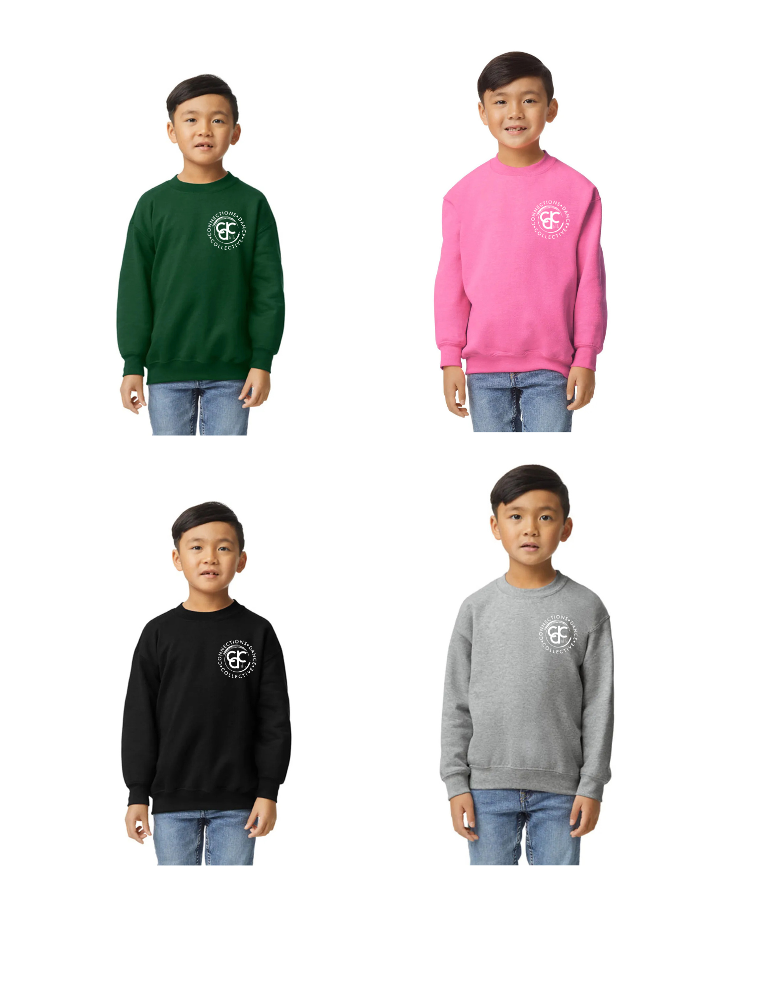 Youth Gildan Heavy Blend Crewneck