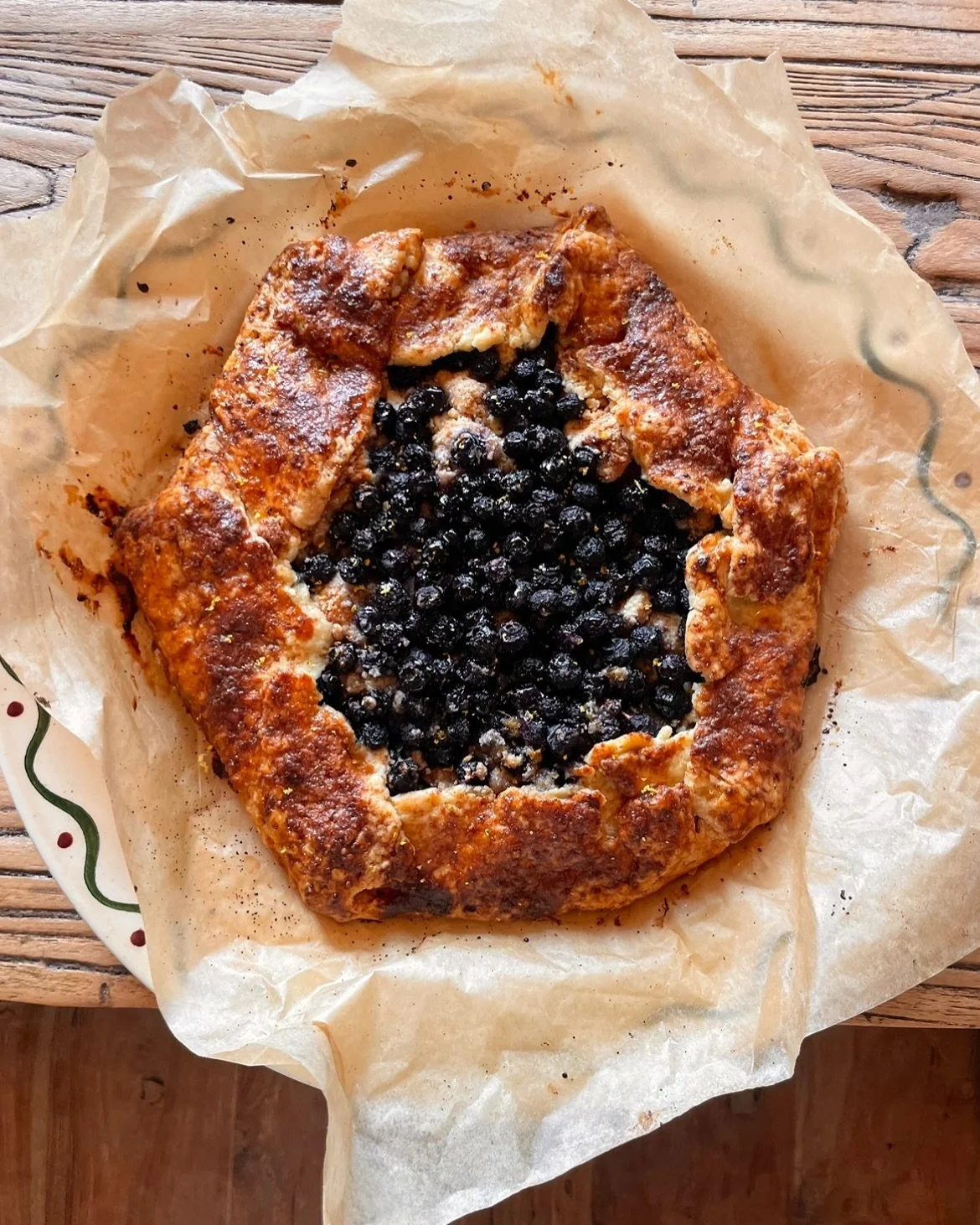Little Blueberry Galette