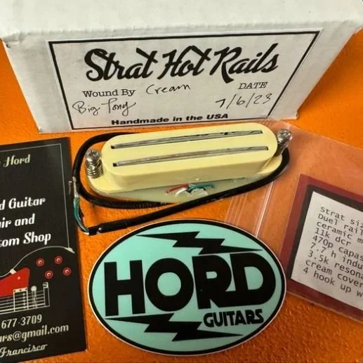 Fender Stratocaster hot rails pickup Custom made by Grady Hord