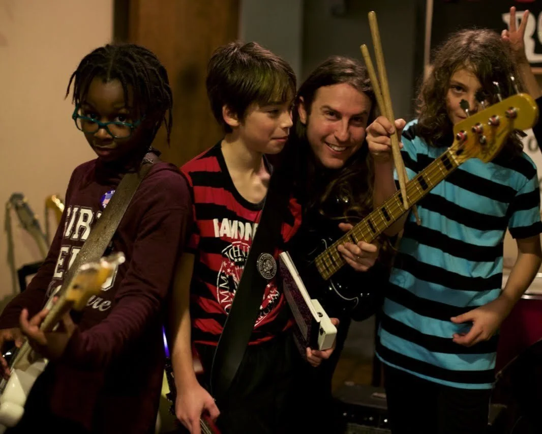 Best Bay Rock Program for Kids and Adults. Learn the drums, bass and keyboards, songwriting, and how to perform at 3 O'Clock Rock.