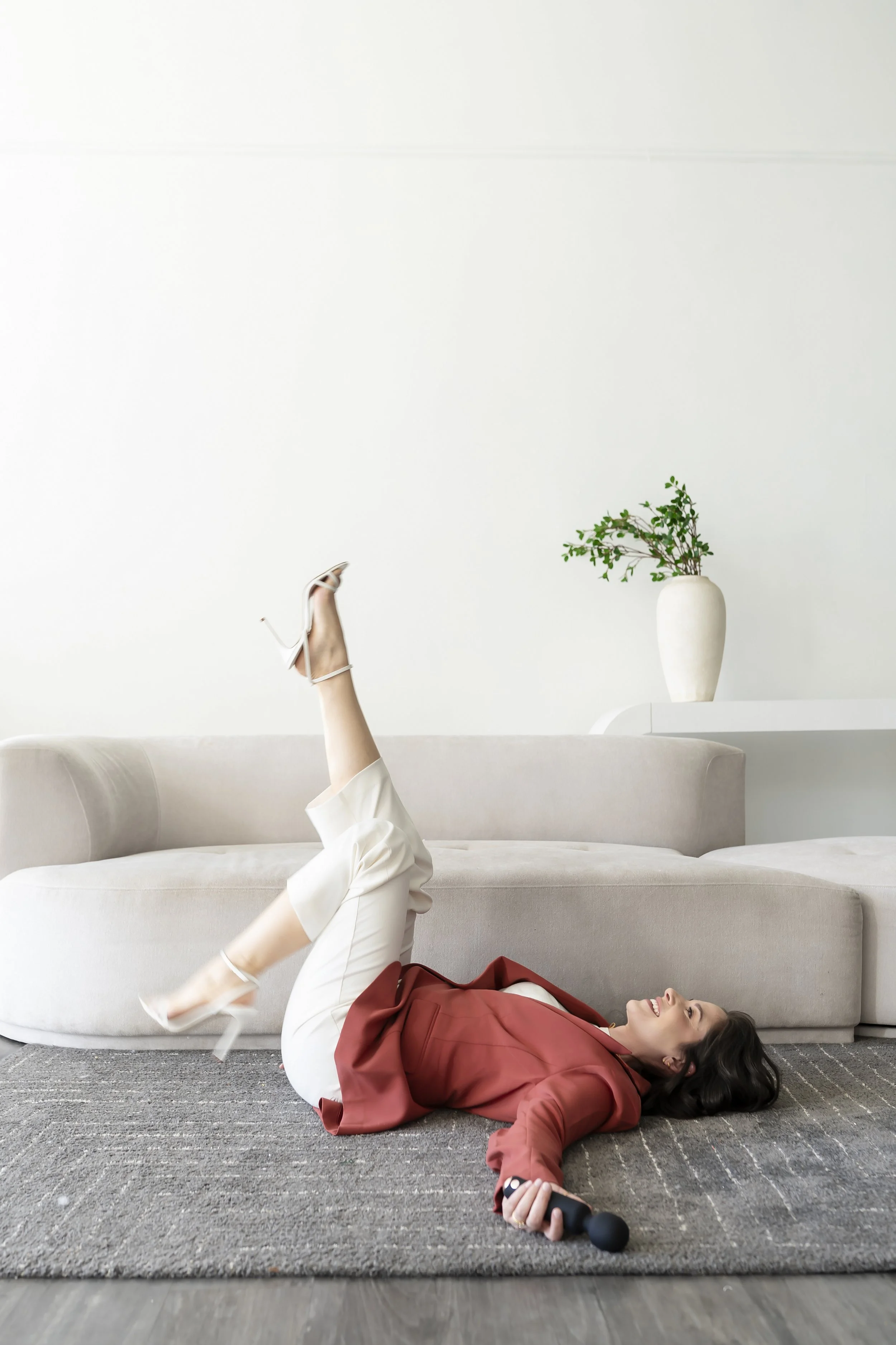 Midlife woman feeling confident and supported in sexual health care