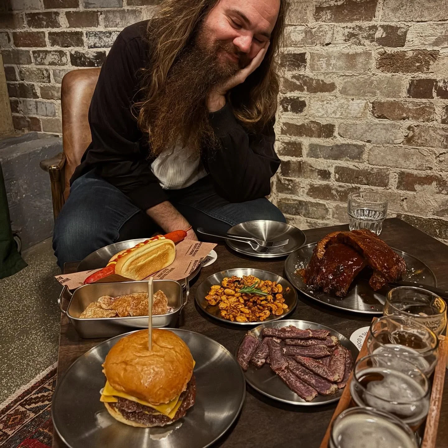 No one does meat in the Inner West quite like Tony Eats! 

Bilton &amp; pork crackling make for incredibly delicious carnivorous bar snacks, and will certainly whet your appetite. Whether you&rsquo;re in the mood for a succulent rack of ribs, a juicy