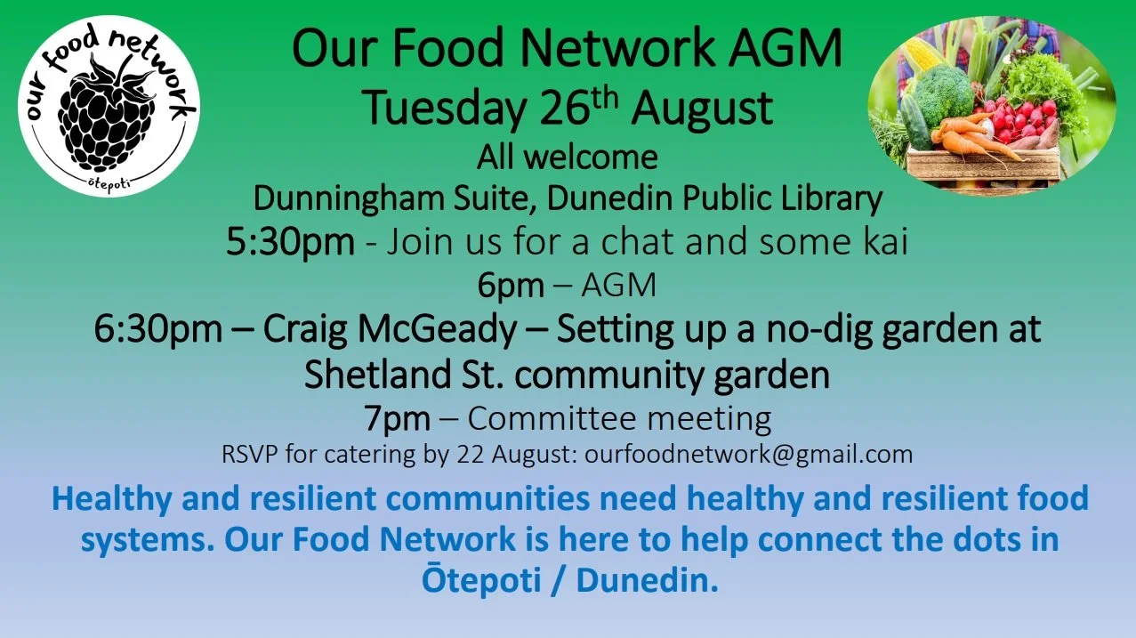 Our Food Network - Networking Hui