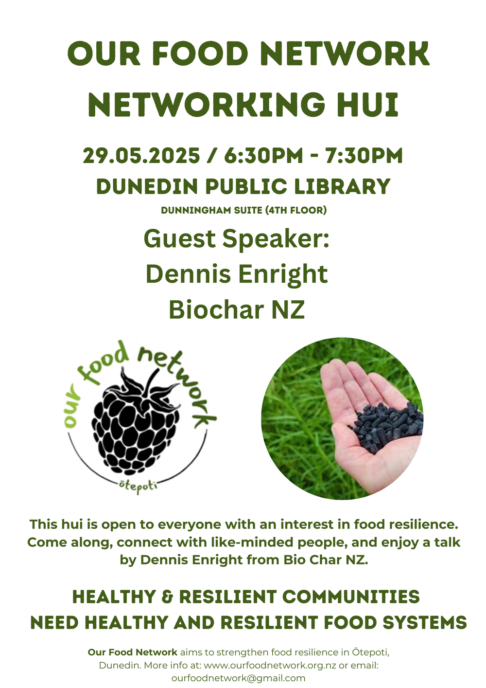 Our Food Network - Networking Hui — Our Food Network
