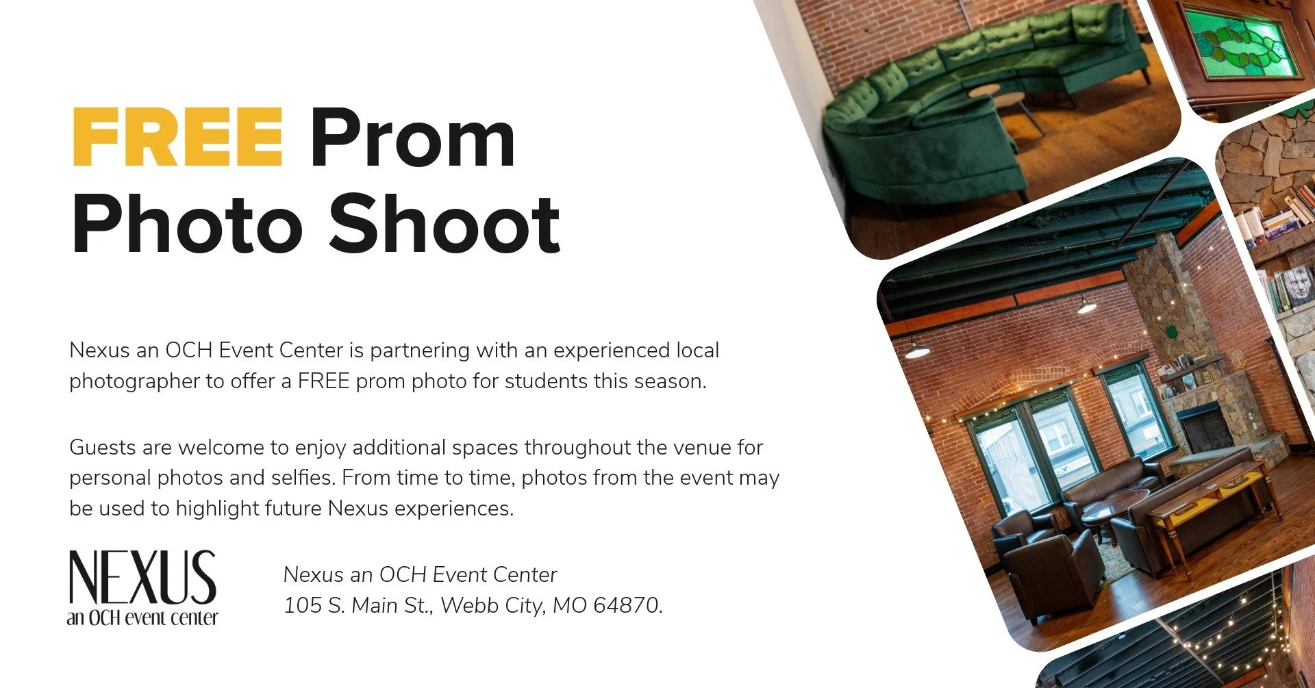 Pose &amp; promenade Pop‑Up