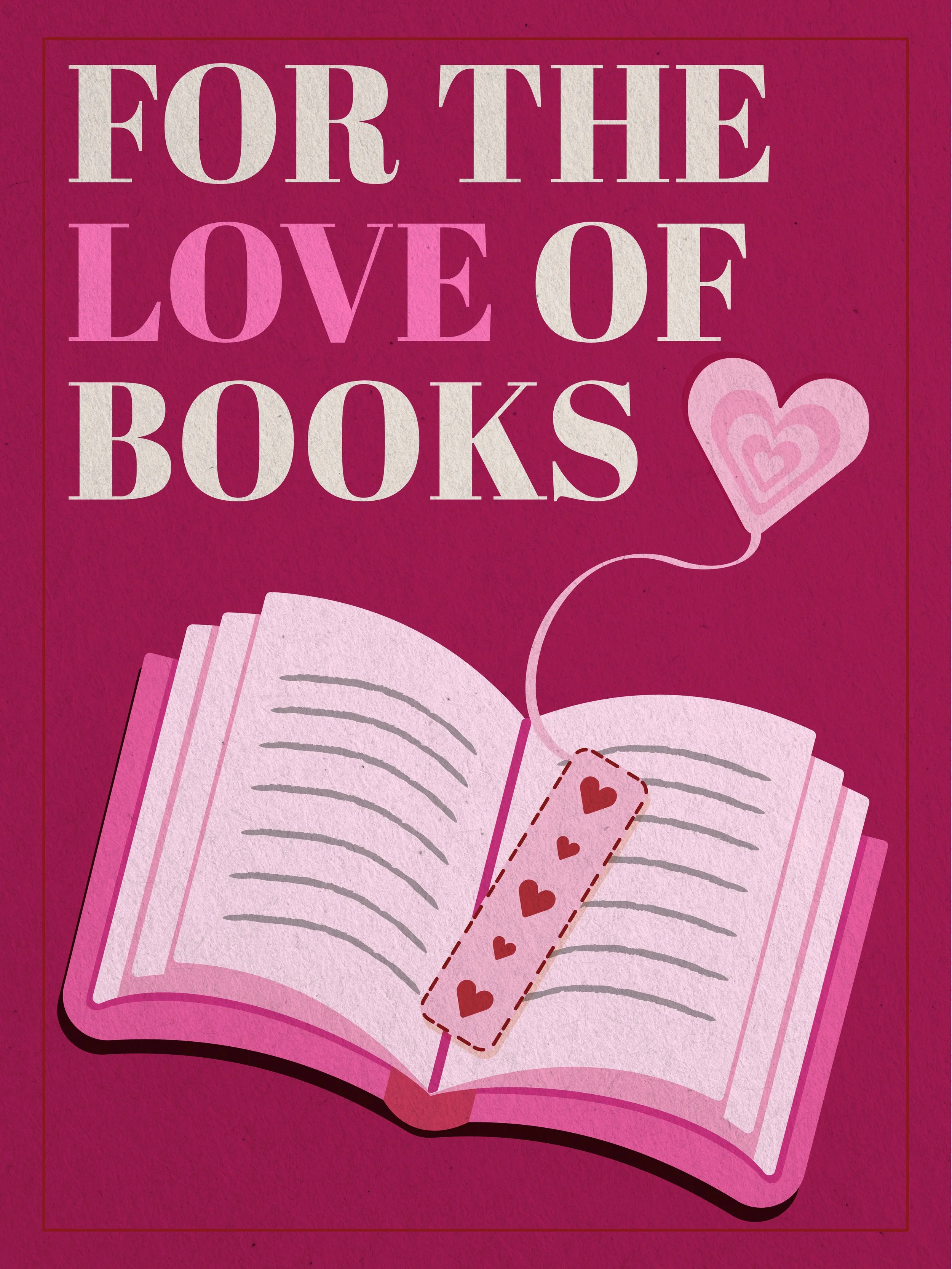 For the Love of Books Poster