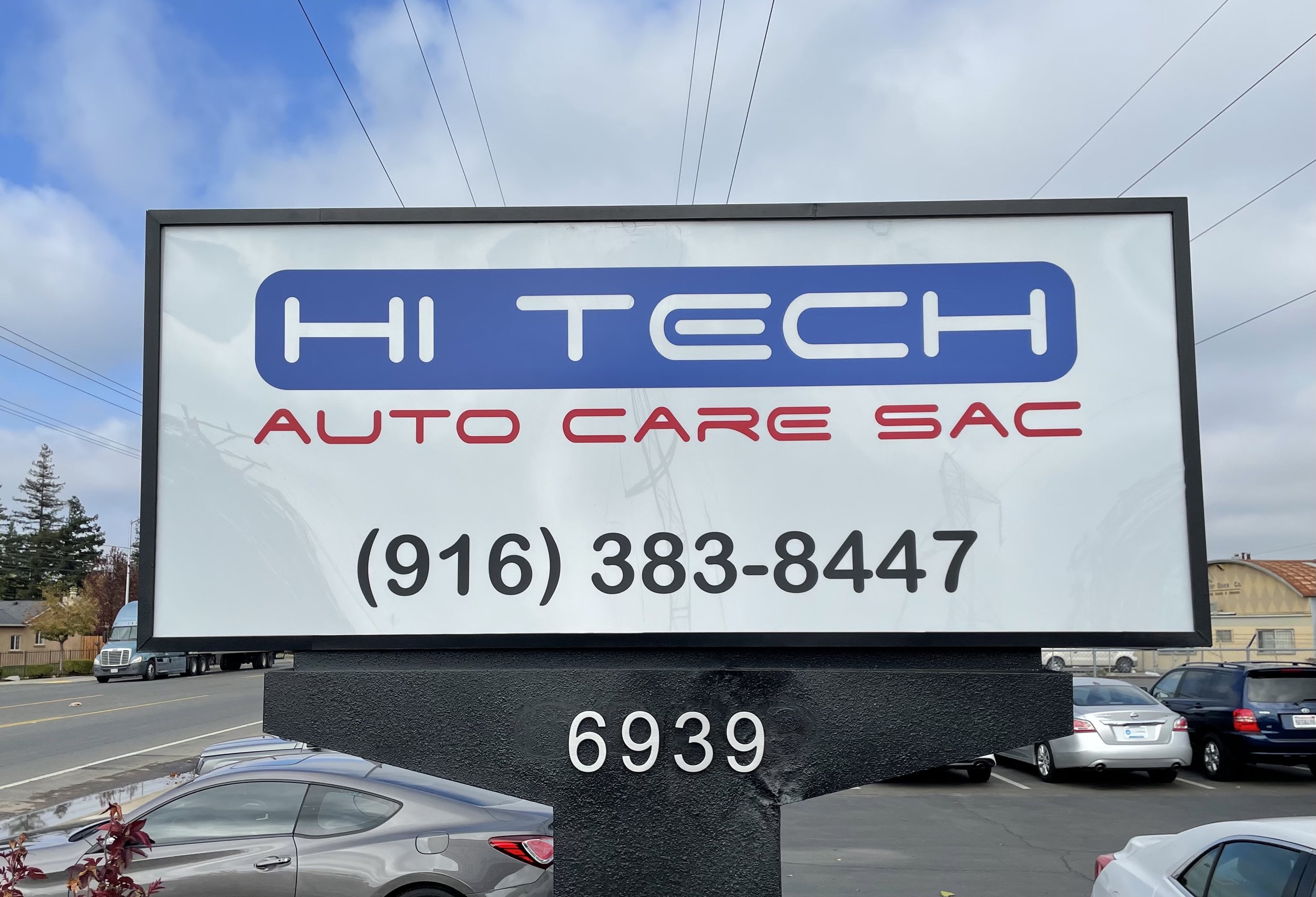 Hi Tech Auto Care Sac on Power Inn & Florin Rd.