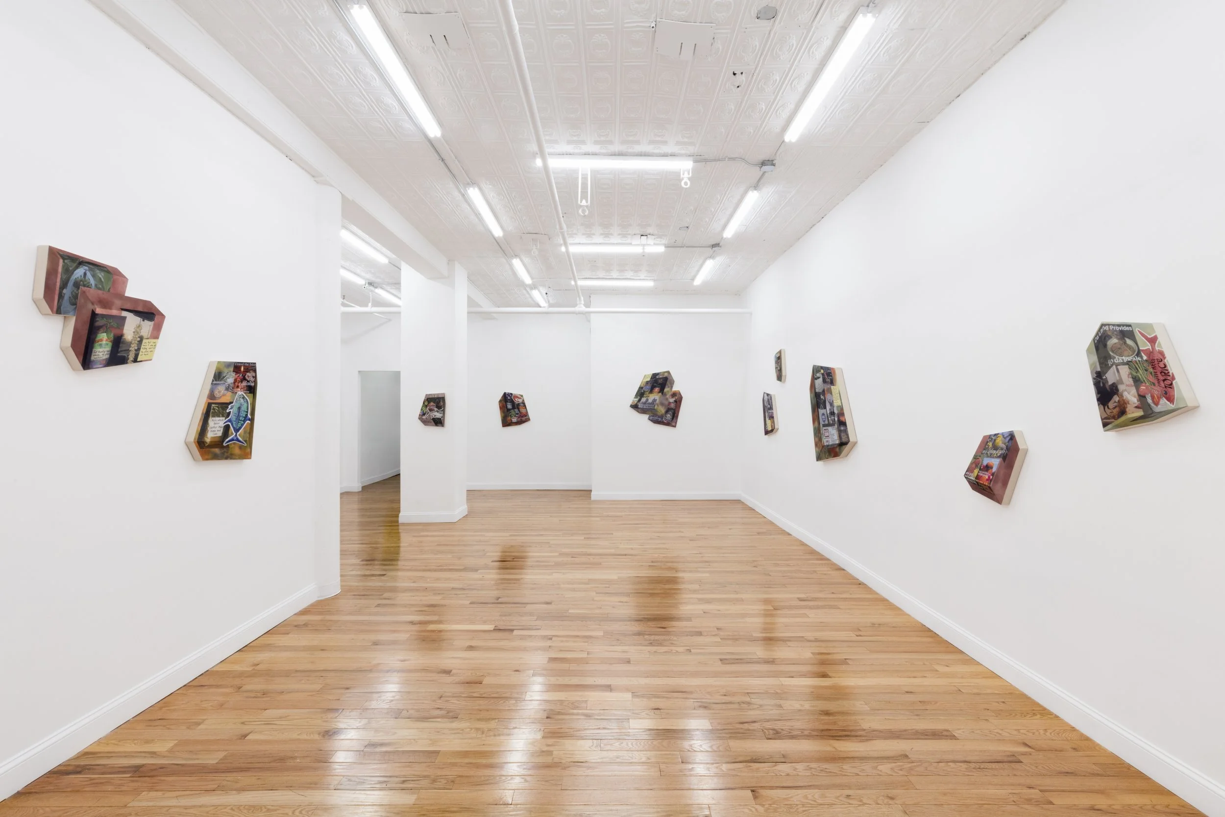 Michael Rikio Ming Hee Ho Debuts First NYC Solo Exhibition at Fragment Gallery Featuring Trompe-l’Oeil Shaped Canvases, Text-Based Conceptual Art, and Contemporary Hawaiian Identity