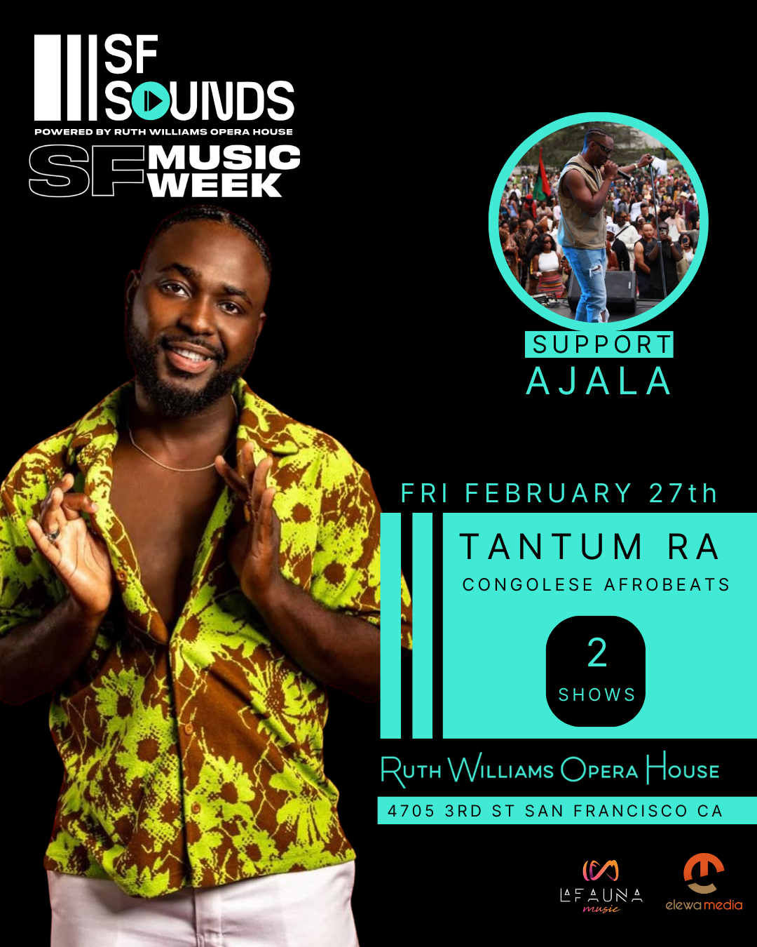 SFSOUNDS Live Recording Experience - Presented in collaboration with Ruth Williams Opera House and La Fauna Music (Day 1)