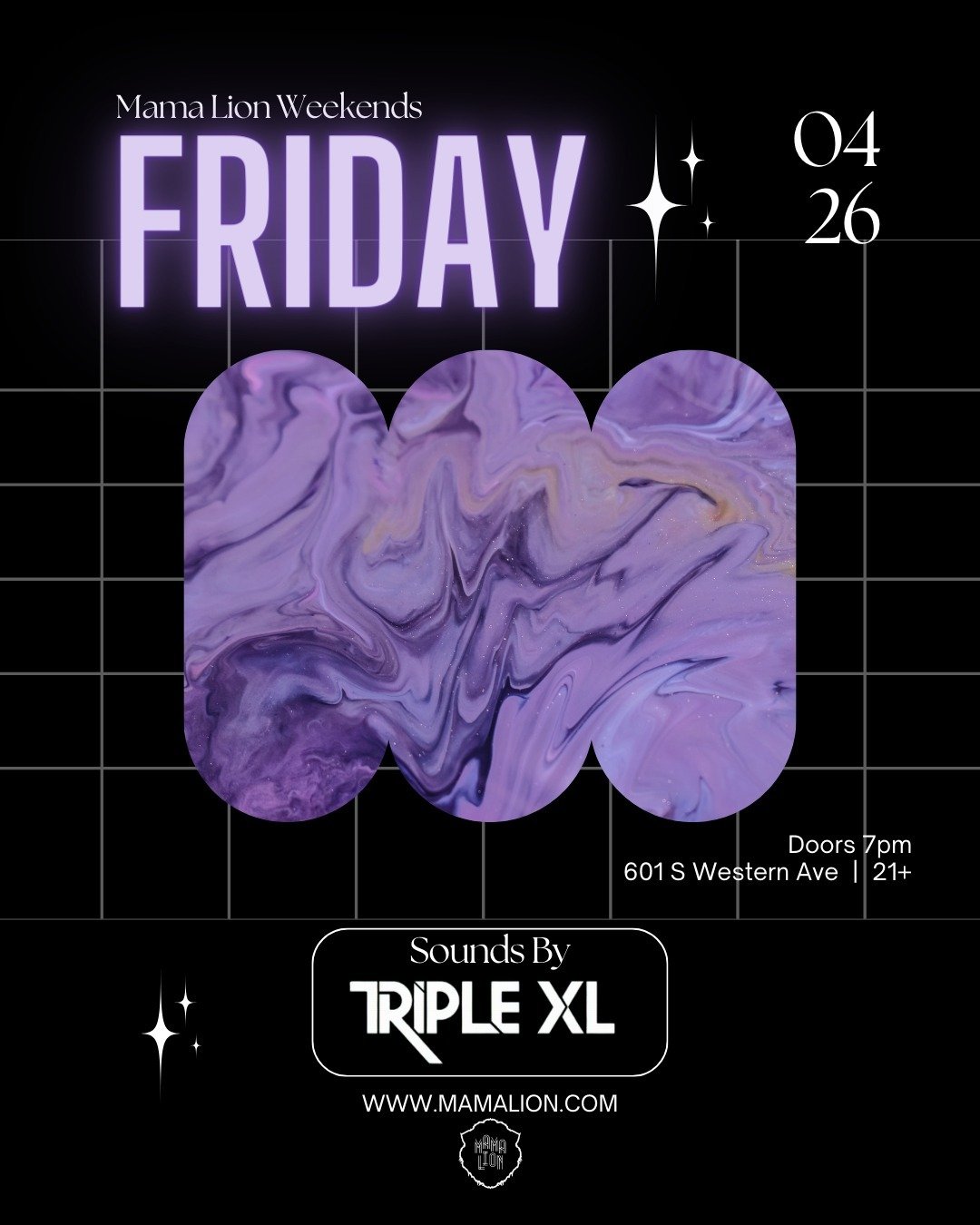Something to look forward to this week 👀📅
Join us this Friday at #mamalion with Sounds by @djtriplexl ✨

Doors 7pm
www.mamalion.com

#lanightlife #koreatownla #laevents