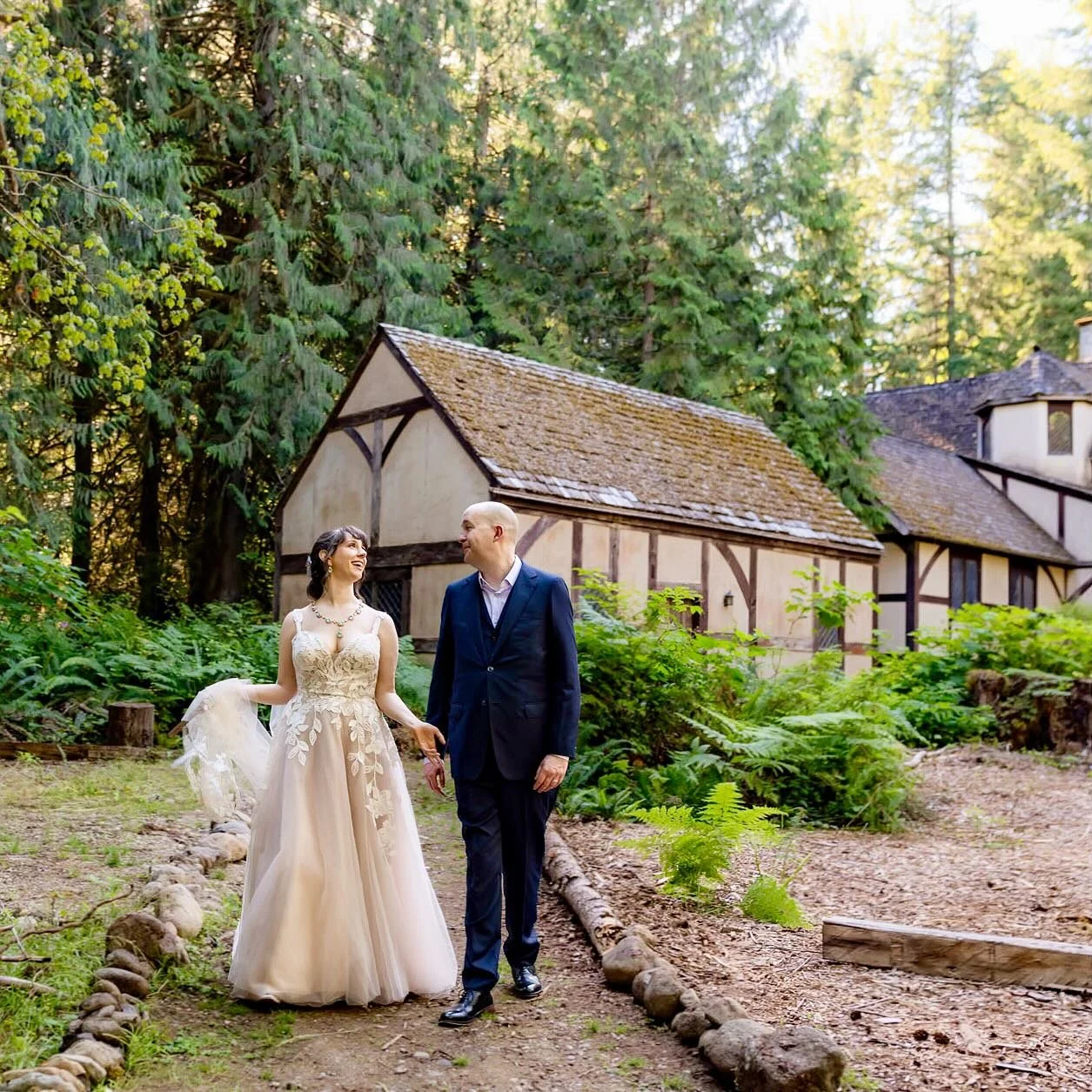 POV: You get married in a medieval village and party like it&rsquo;s 1376! Congrats K&amp;J, may fortune smile upon thee!! 🛖🐑🍞🏹
.
.
.
#camlannmedievalvillagewedding #tisbutarental #camlannmedievalvillage #medievalwedding #carnationweddingvenue #f