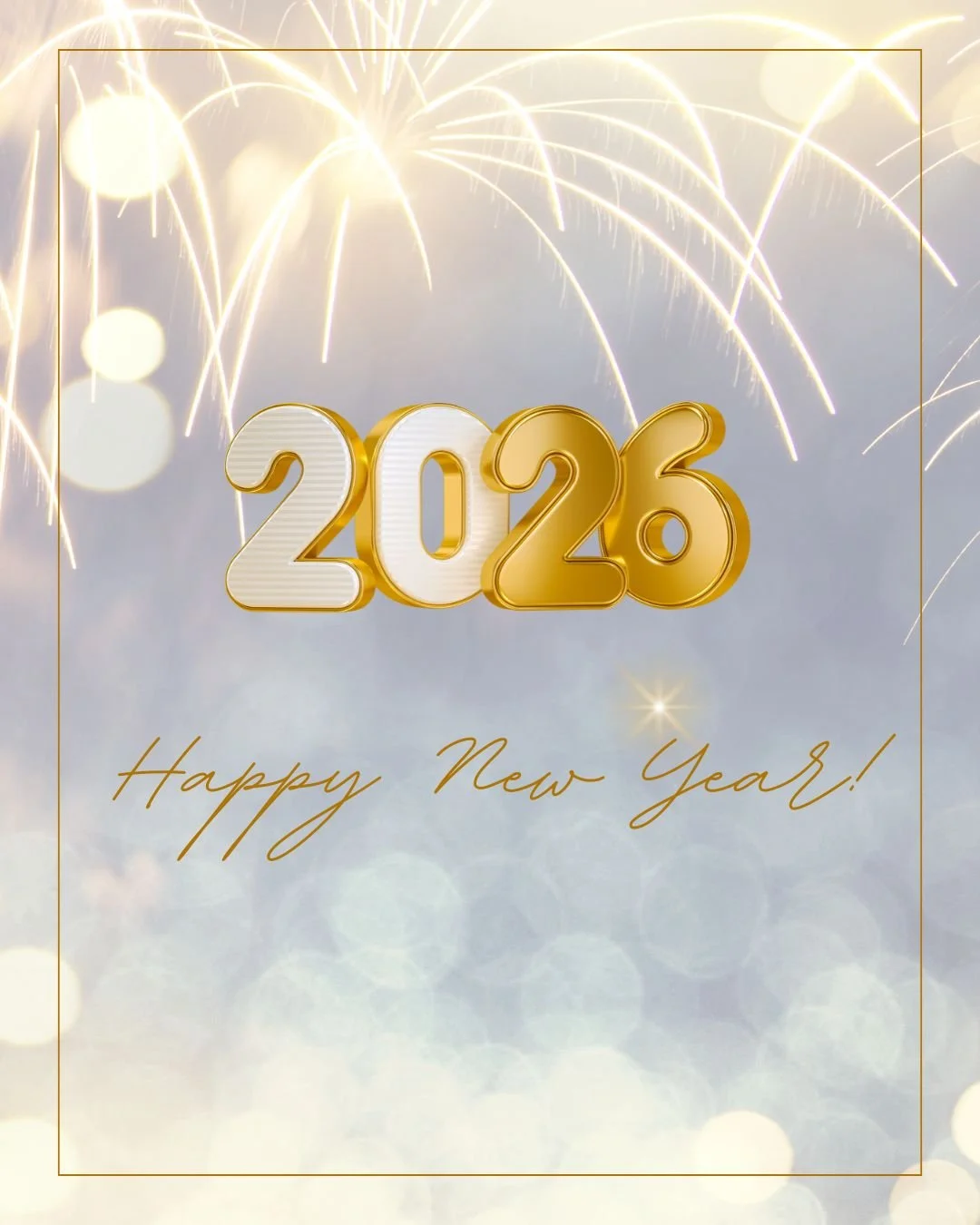 ✨ Hello, New Year ✨

A new year always feels like an invitation.
To pause. To reflect. To reset &mdash; and to step forward with a little more clarity and confidence.

This year, my hope is that you give yourself permission to be seen, to back yourse