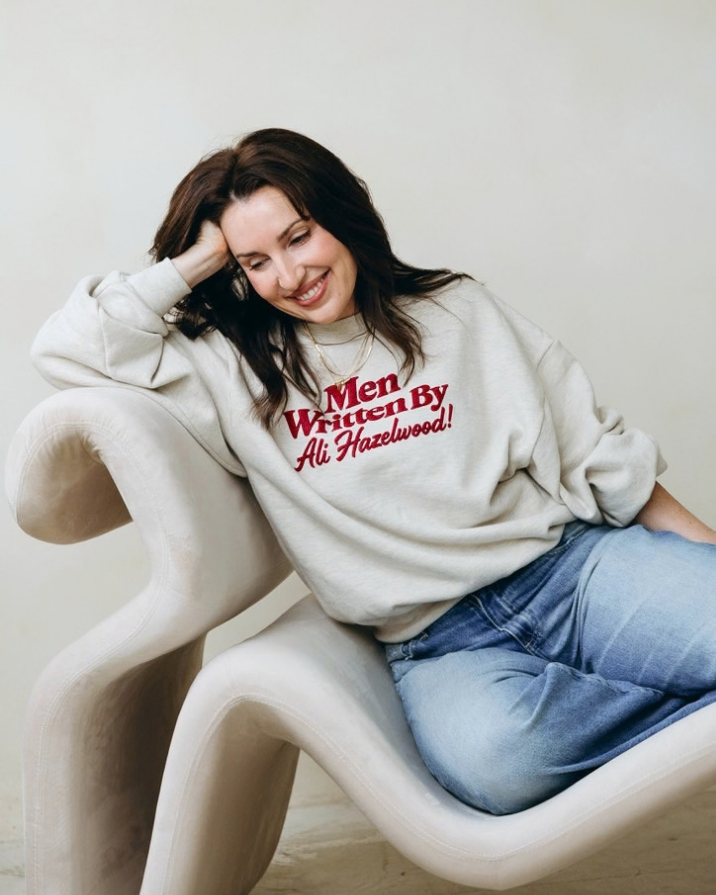 Men Written by Ali Hazelwood Crewneck